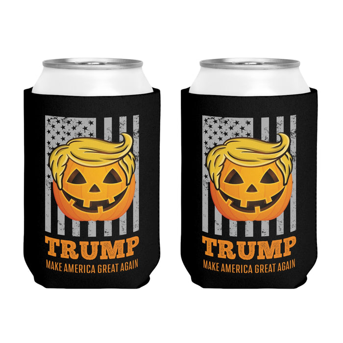 Trump Pumpkin Make America Great Again Can Cooler