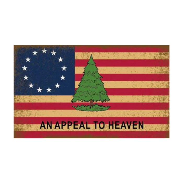 Betsy Ross Vintage An Appeal To Heaven 3'X5' Flag ROUGH TEX® 100D