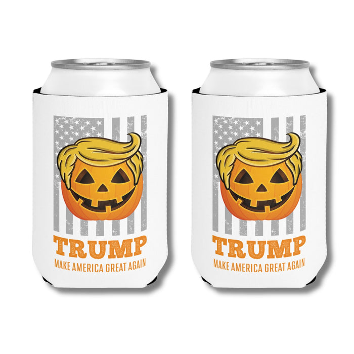 Trump Pumpkin Make America Great Again Can Cooler