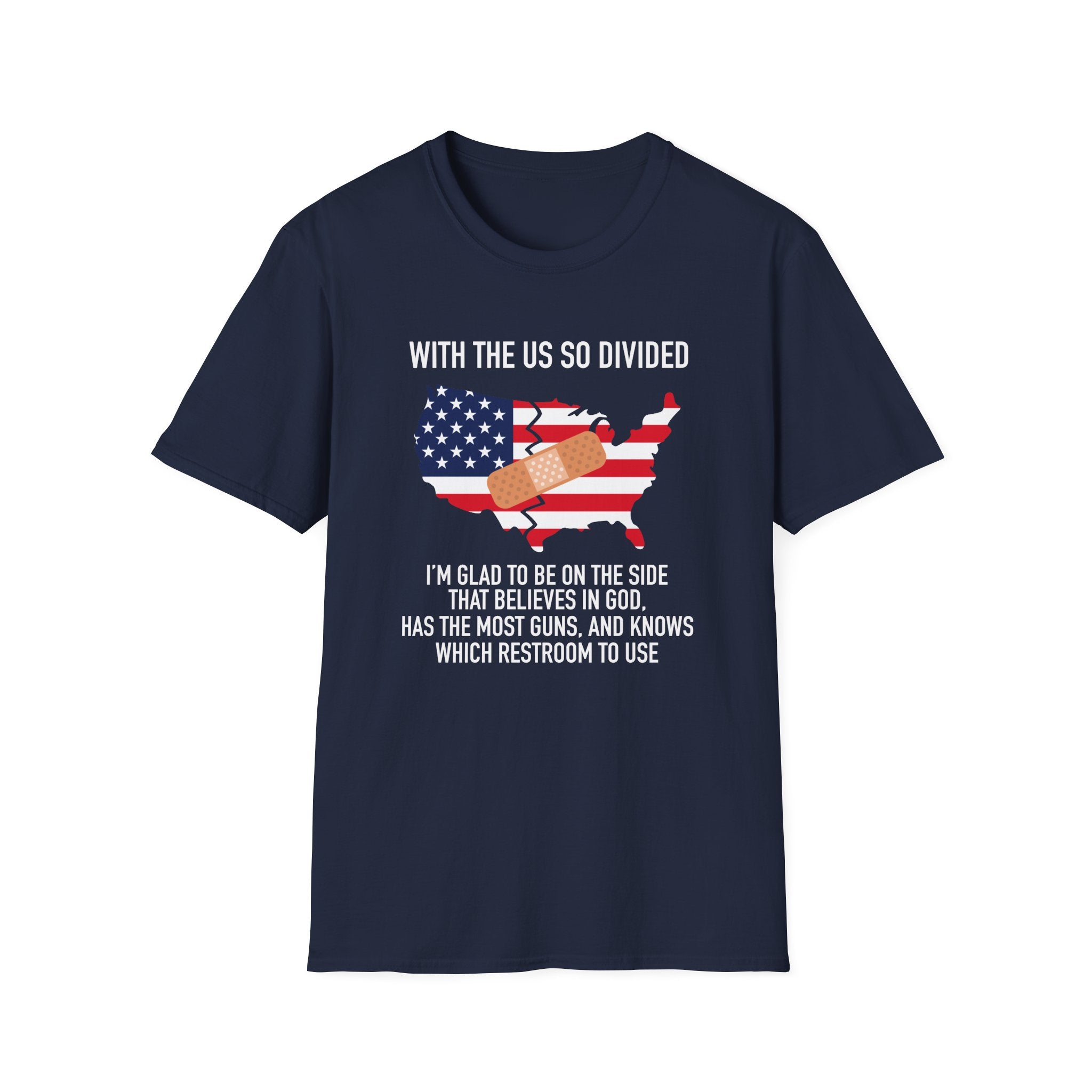 A Divided Country Unisex T-Shirt - PatriotDepot.com