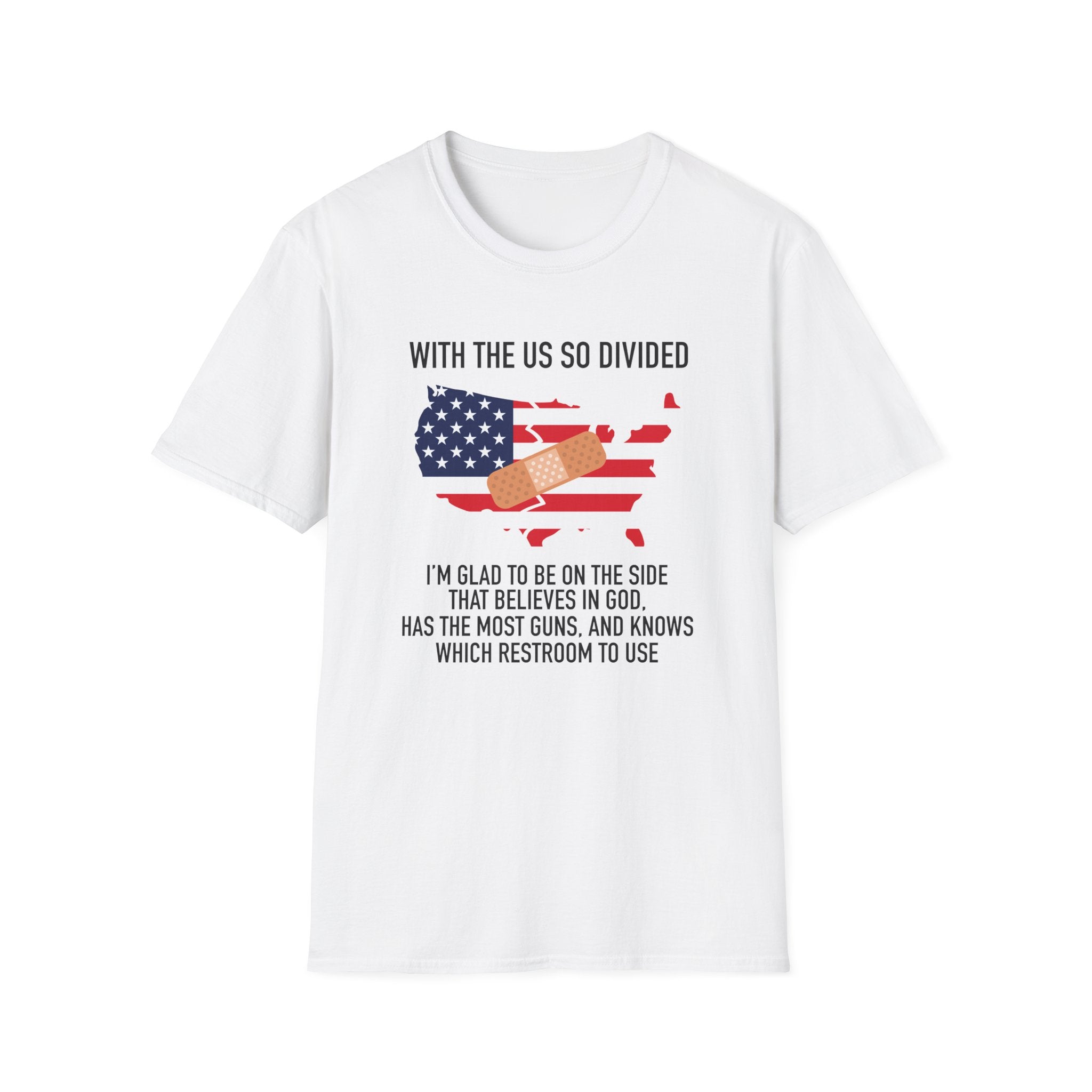 A Divided Country Unisex T-Shirt - PatriotDepot.com