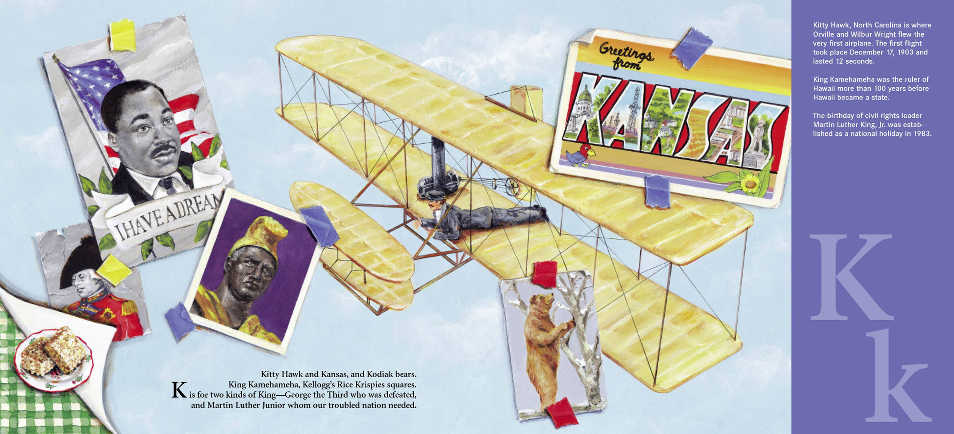 A is for America: An American Alphabet | Patriotic Picture Book | Sleeping Bear Press - PatriotDepot.com