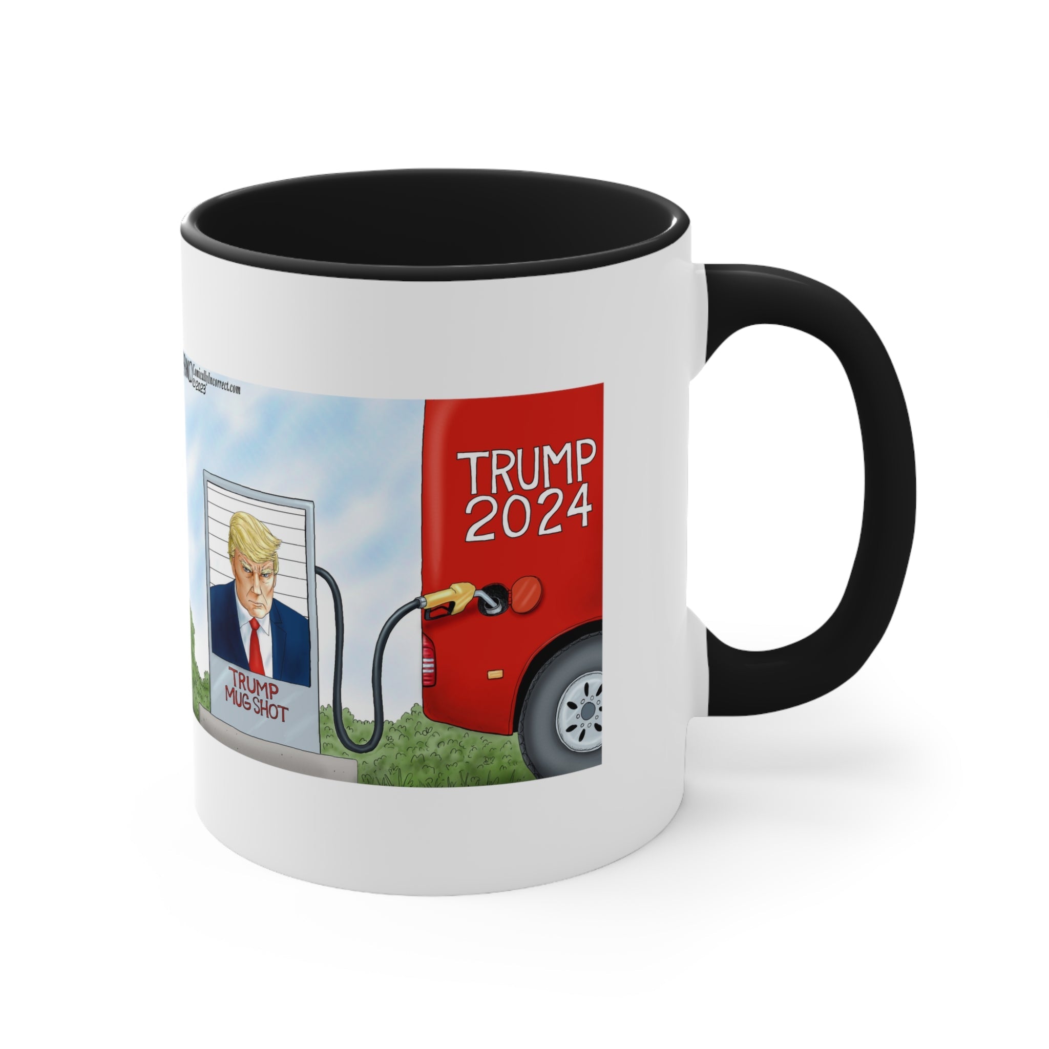 A.F. Branco "Trump Mugshot" Mug (4 Colors) - PatriotDepot.com