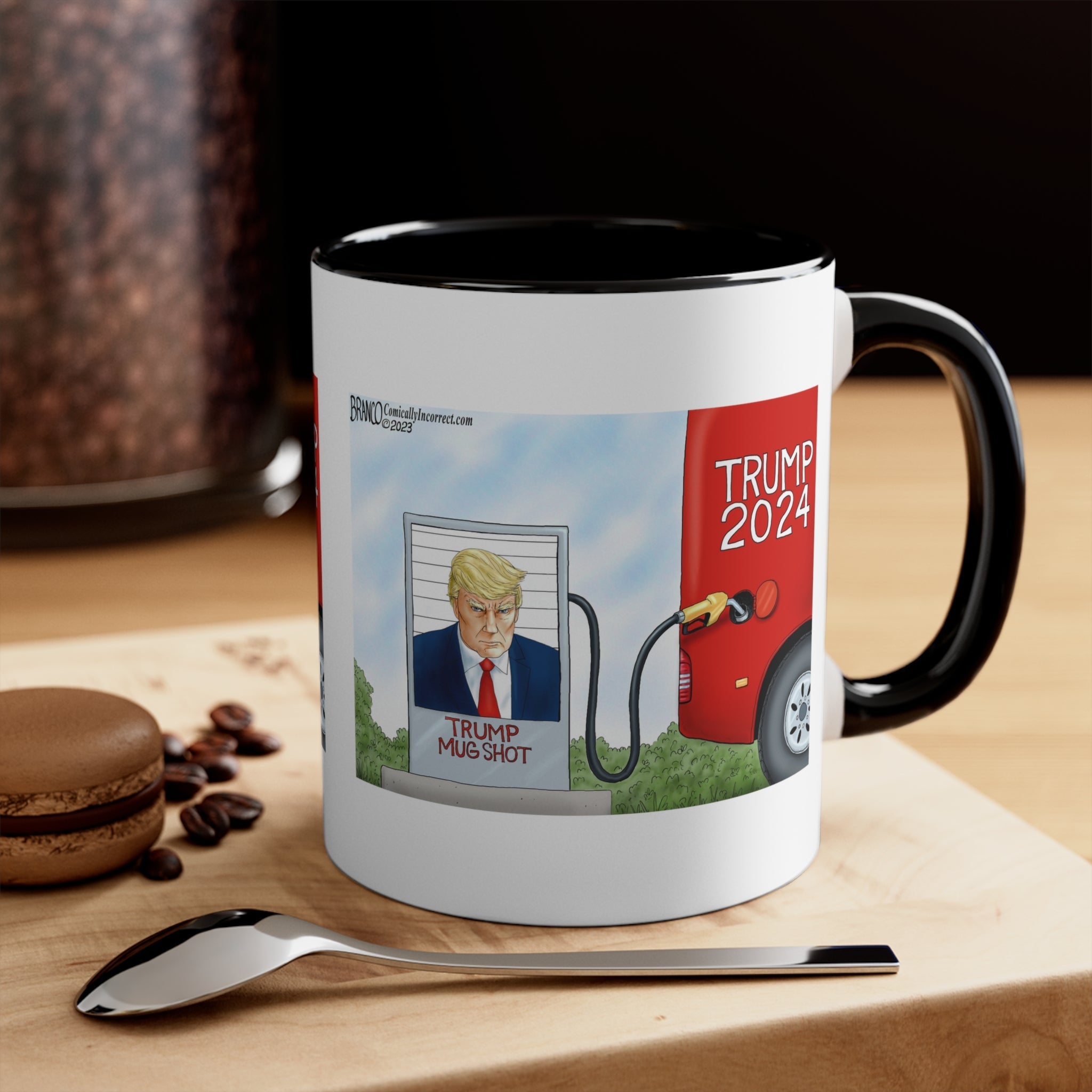 A.F. Branco "Trump Mugshot" Mug (4 Colors) - PatriotDepot.com
