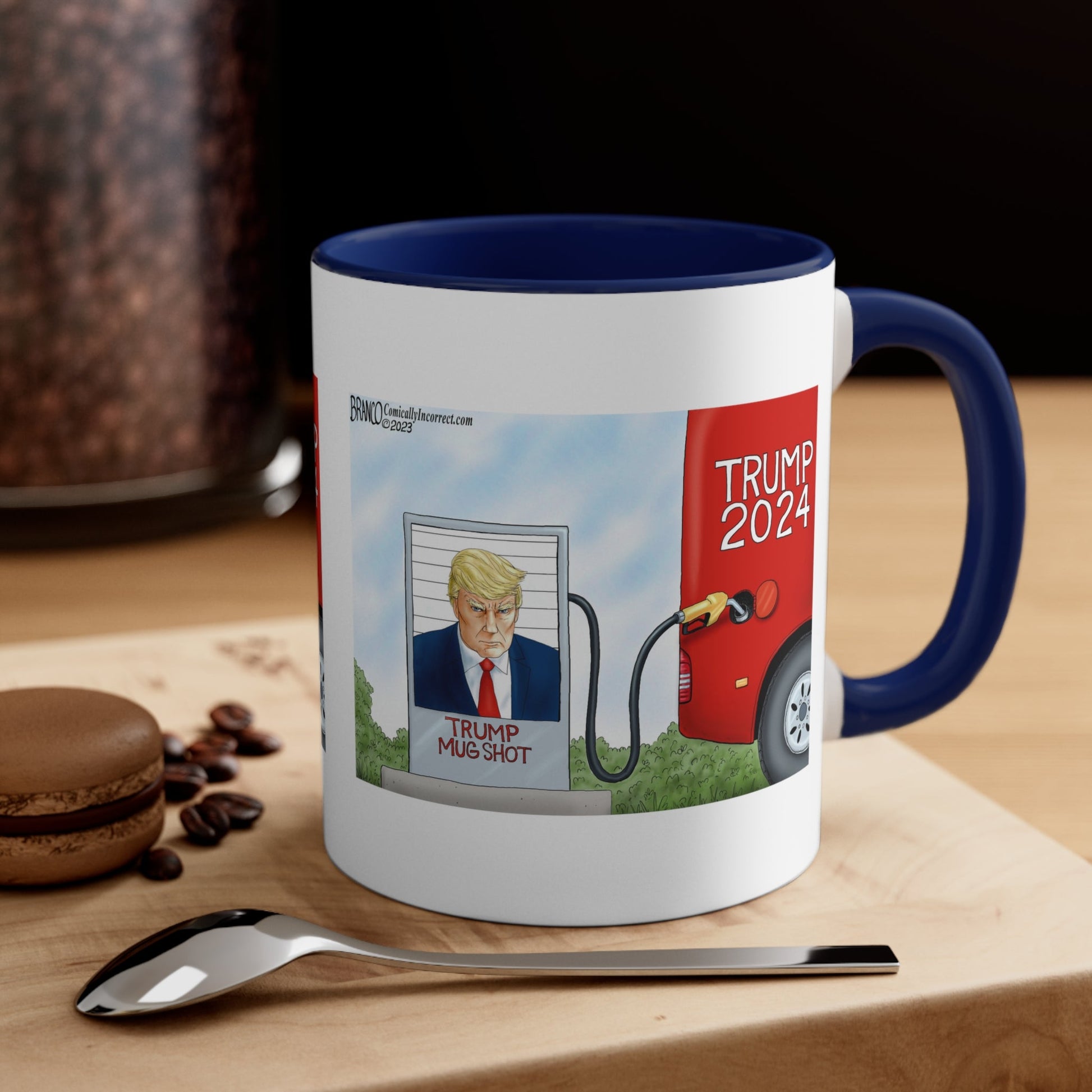 A.F. Branco "Trump Mugshot" Mug (4 Colors) - PatriotDepot.com
