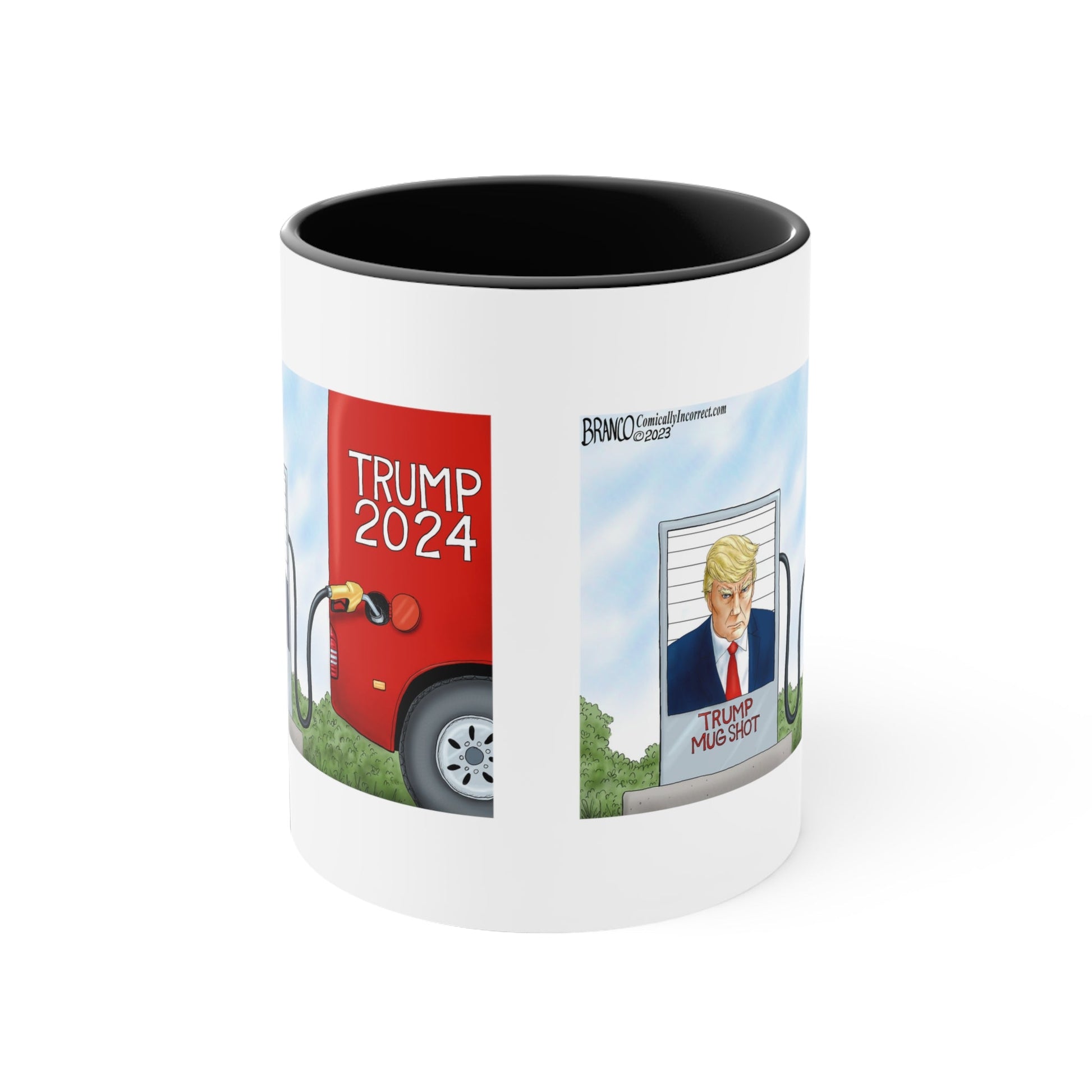 A.F. Branco "Trump Mugshot" Mug (4 Colors) - PatriotDepot.com