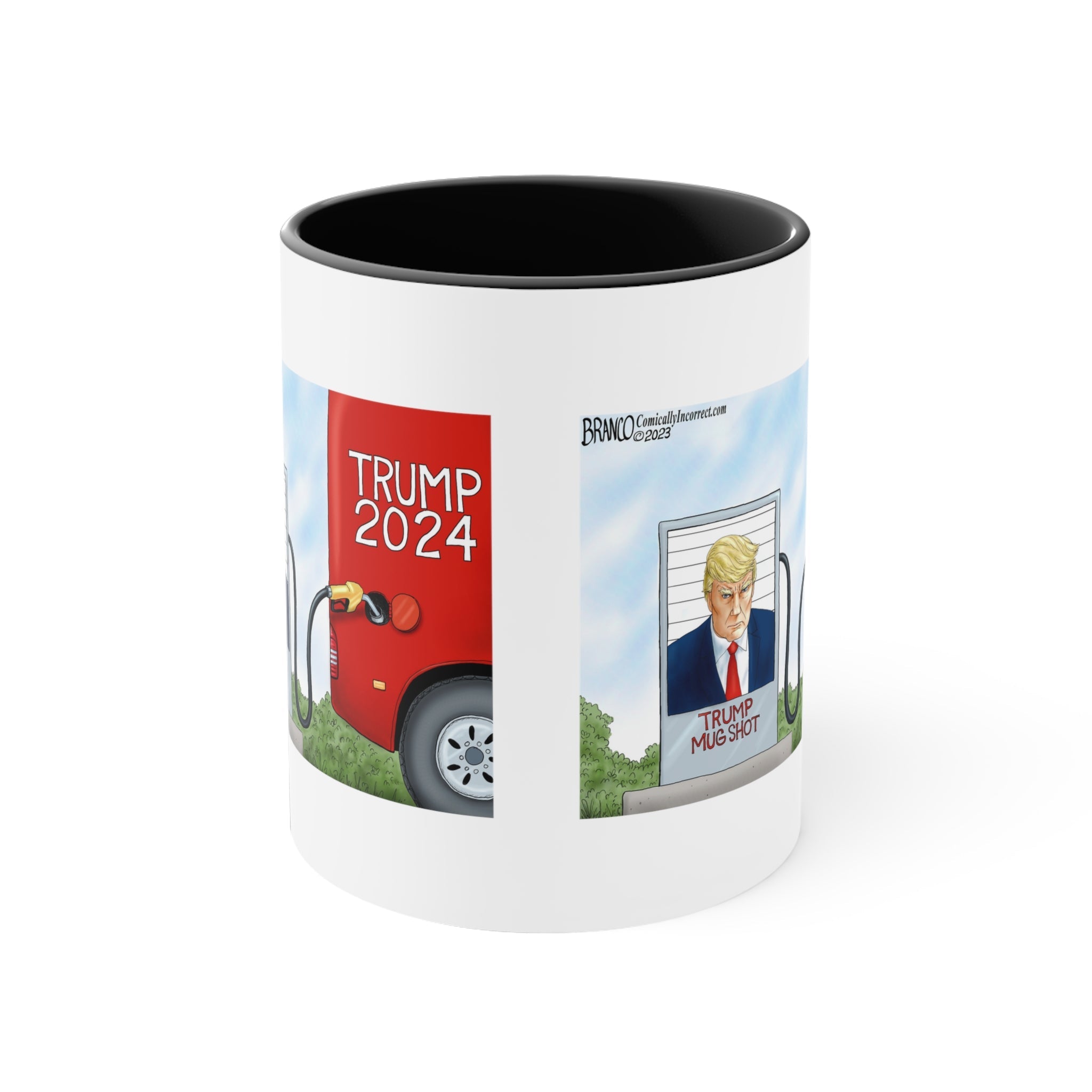 A.F. Branco "Trump Mugshot" Mug (4 Colors) - PatriotDepot.com