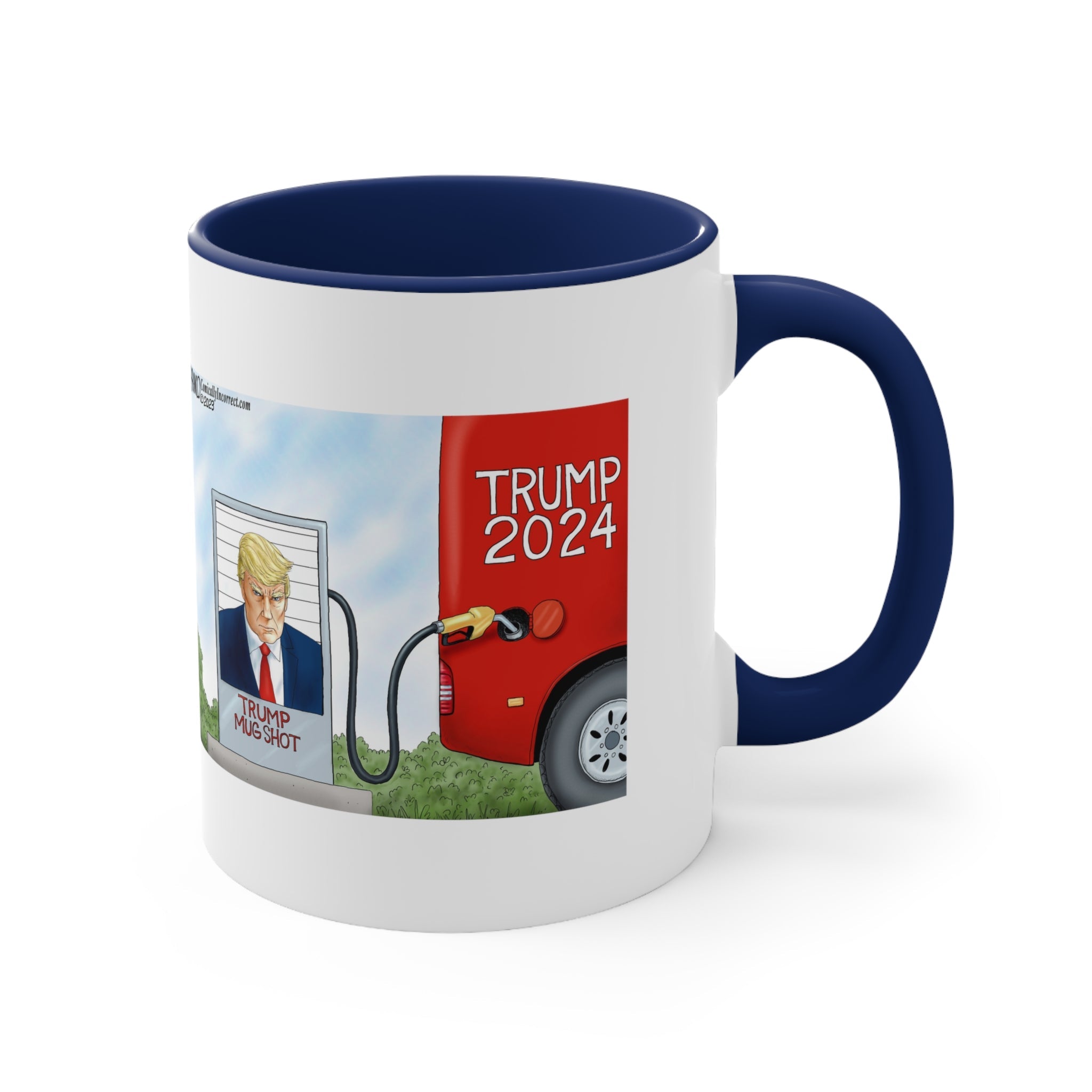 A.F. Branco "Trump Mugshot" Mug (4 Colors) - PatriotDepot.com