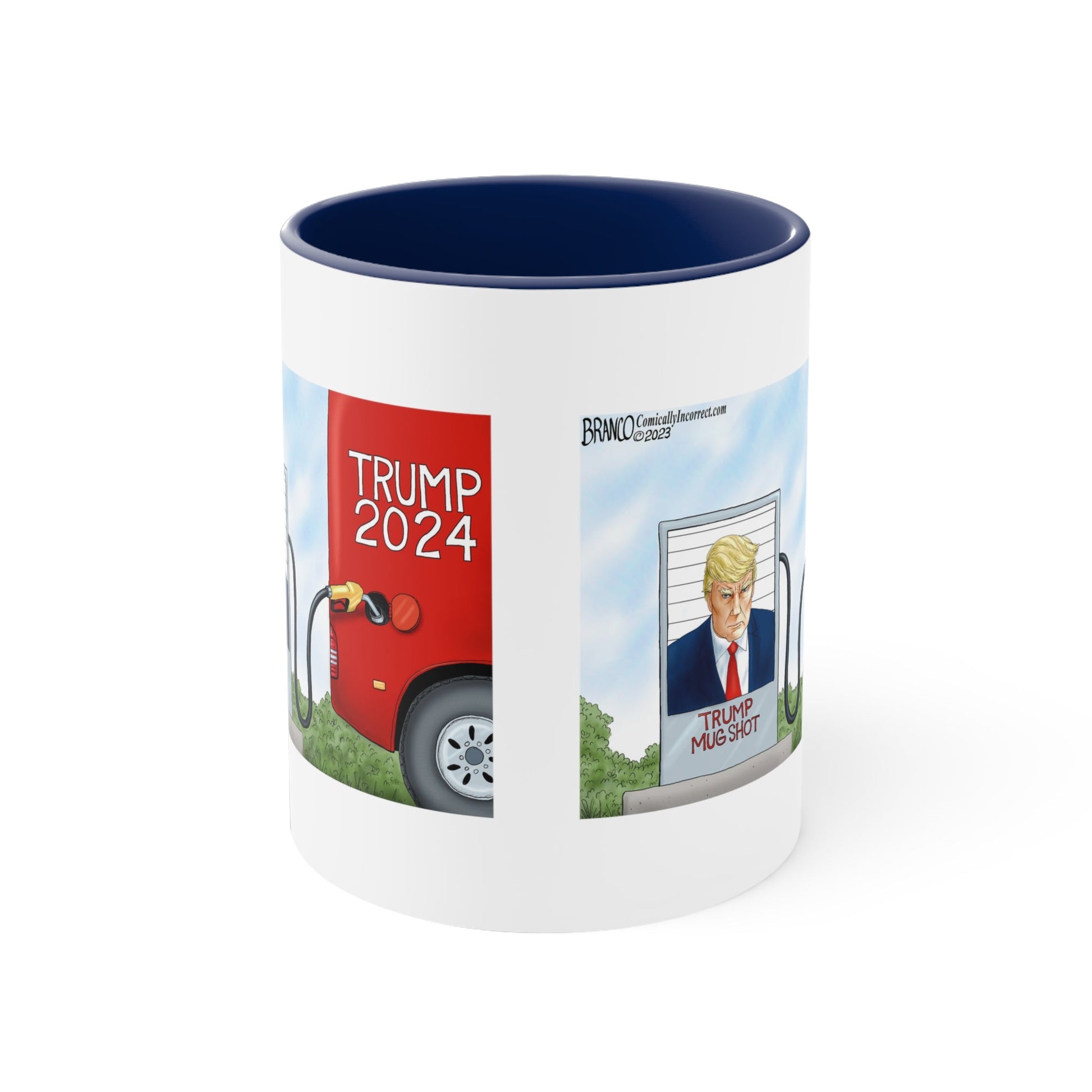 A.F. Branco "Trump Mugshot" Mug (4 Colors) - PatriotDepot.com