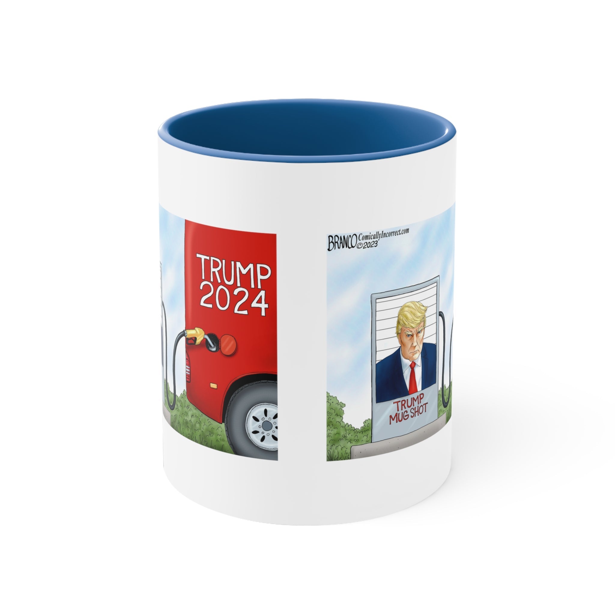 A.F. Branco "Trump Mugshot" Mug (4 Colors) - PatriotDepot.com