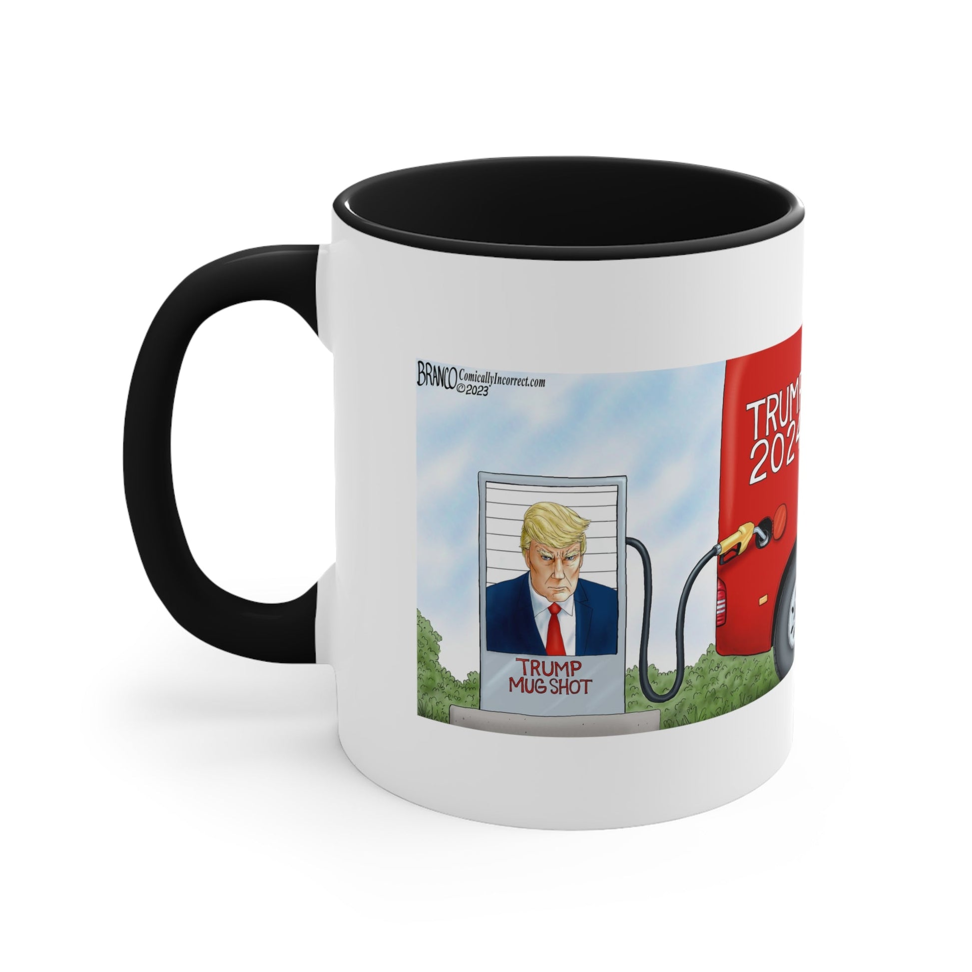 A.F. Branco "Trump Mugshot" Mug (4 Colors) - PatriotDepot.com