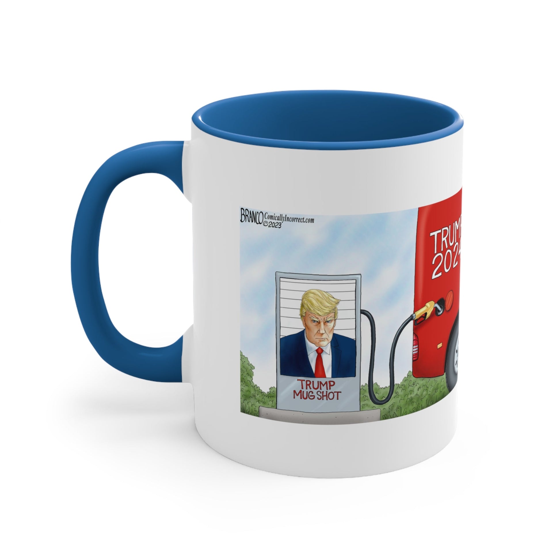 A.F. Branco "Trump Mugshot" Mug (4 Colors) - PatriotDepot.com