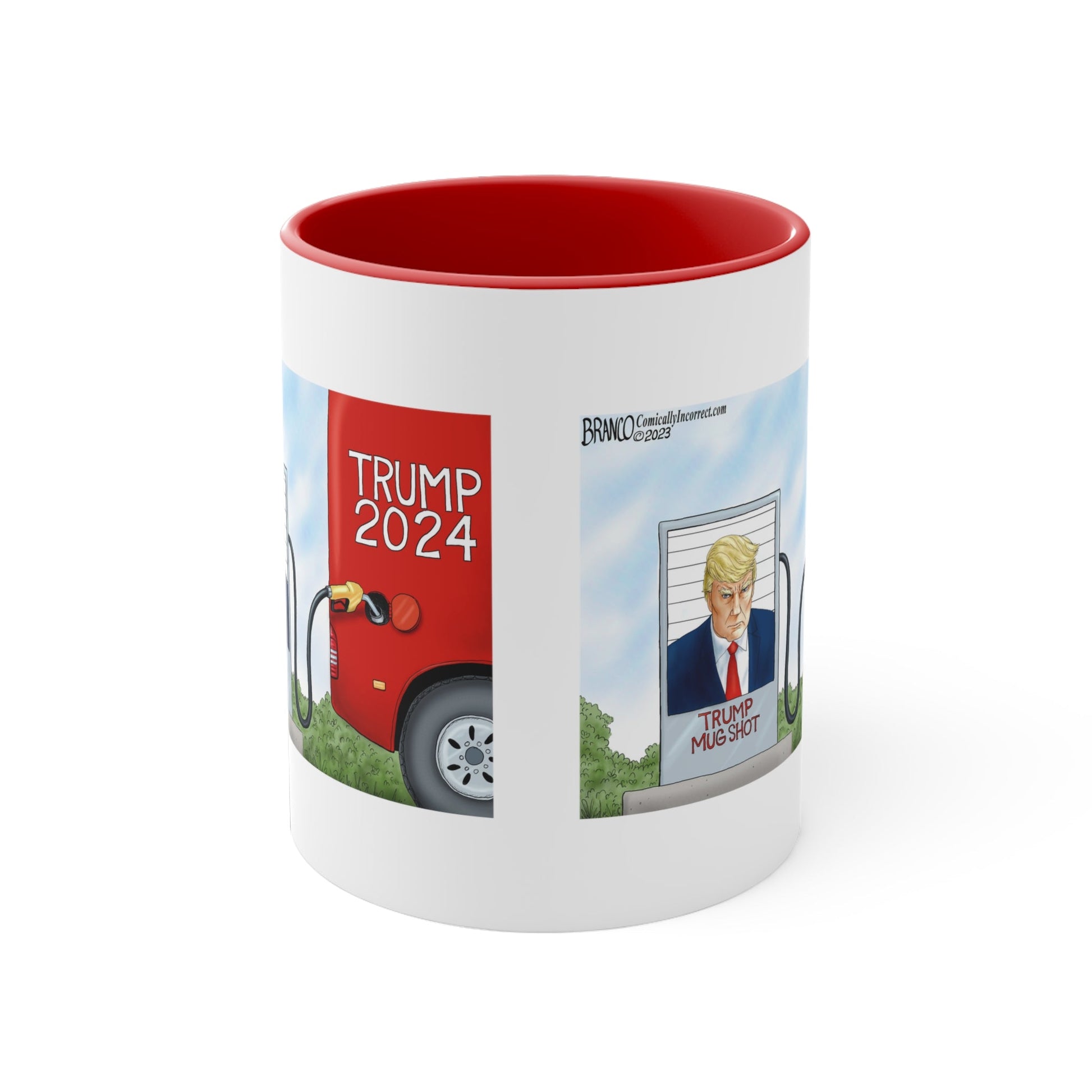 A.F. Branco "Trump Mugshot" Mug (4 Colors) - PatriotDepot.com