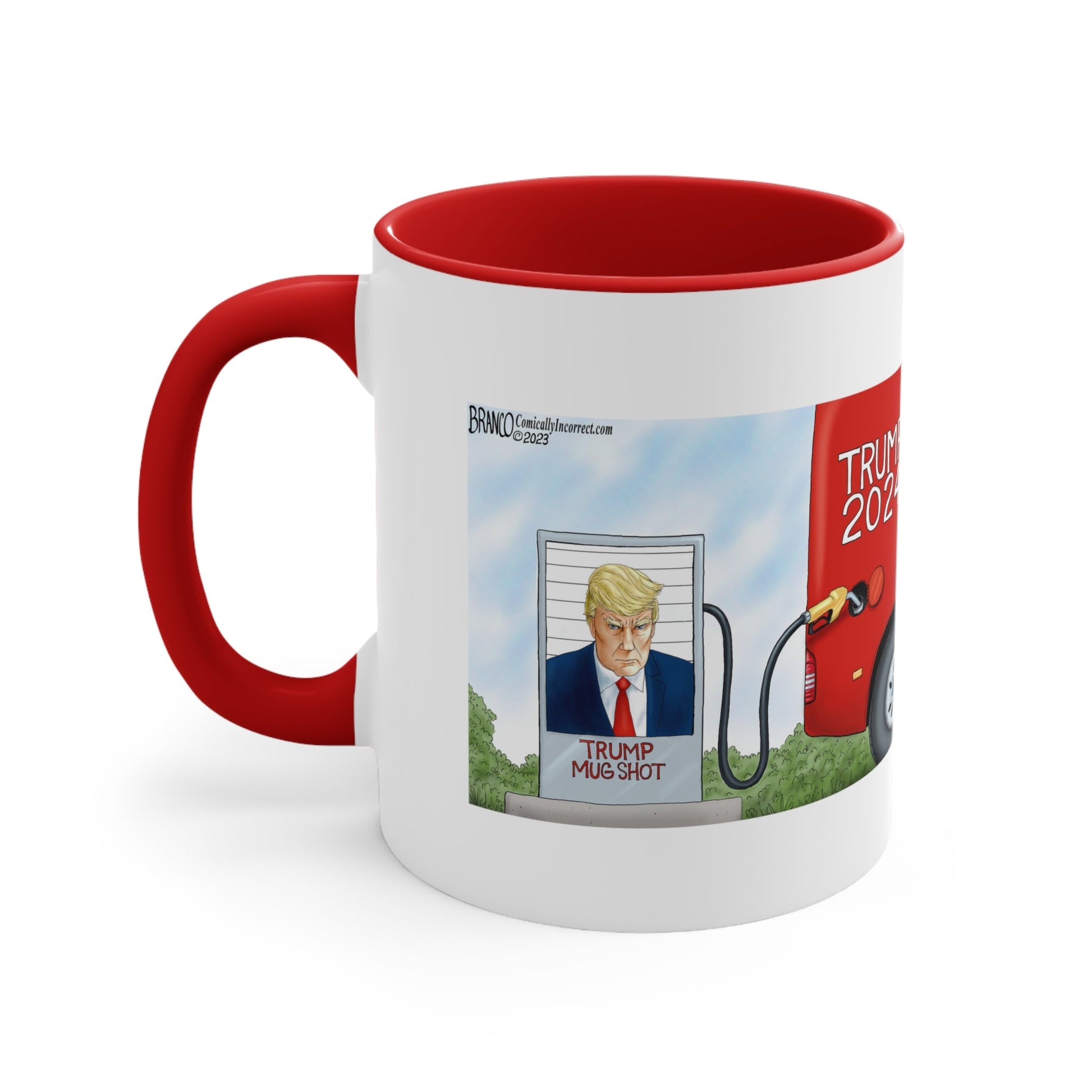A.F. Branco "Trump Mugshot" Mug (4 Colors) - PatriotDepot.com