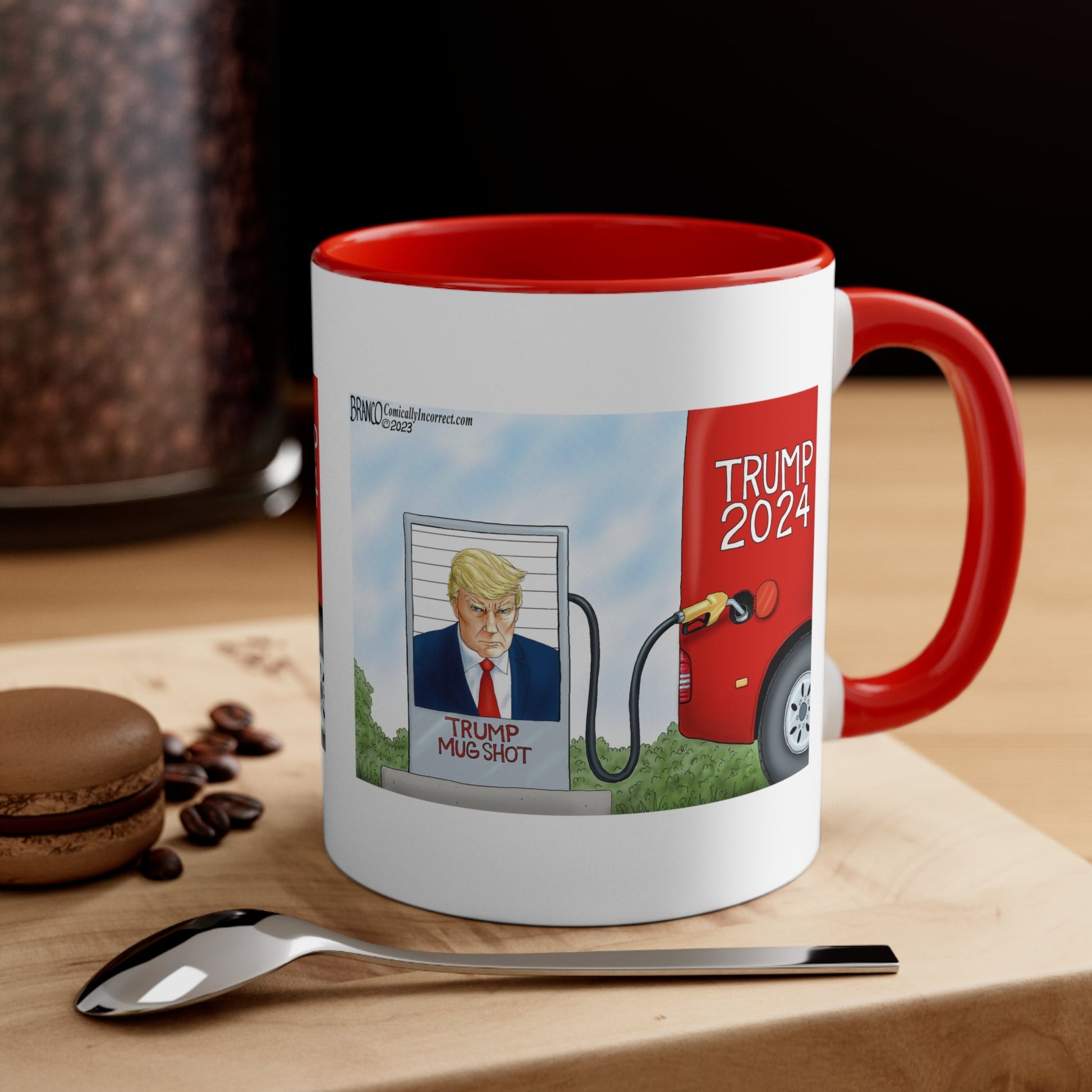 A.F. Branco "Trump Mugshot" Mug (4 Colors) - PatriotDepot.com