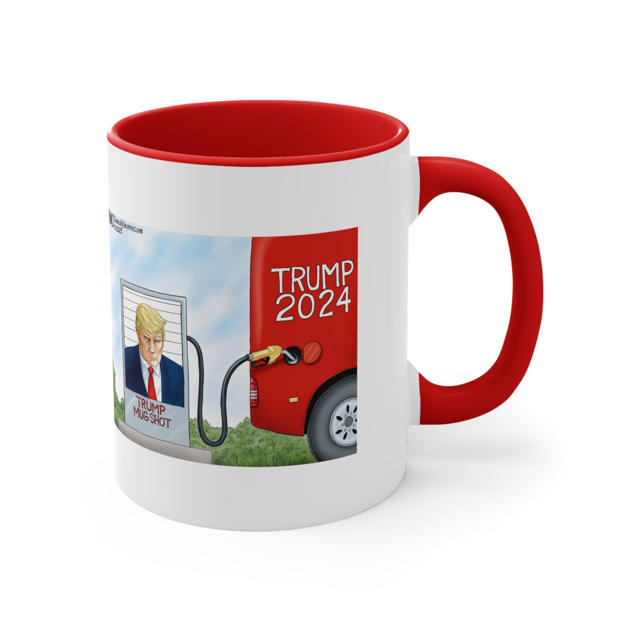 A.F. Branco "Trump Mugshot" Mug (4 Colors) - PatriotDepot.com