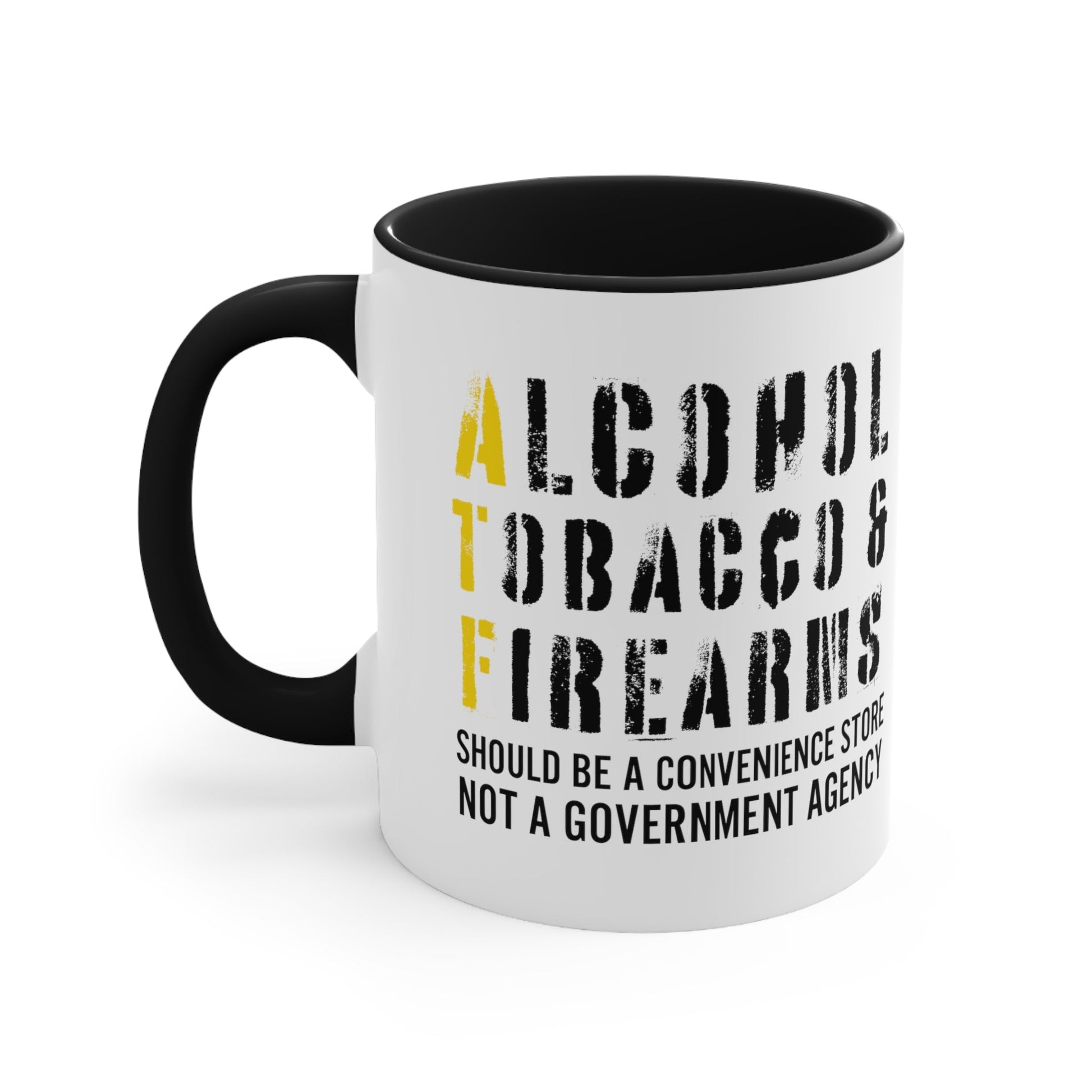 Alcohol, Tobacco, & Firearms Mug - PatriotDepot.com