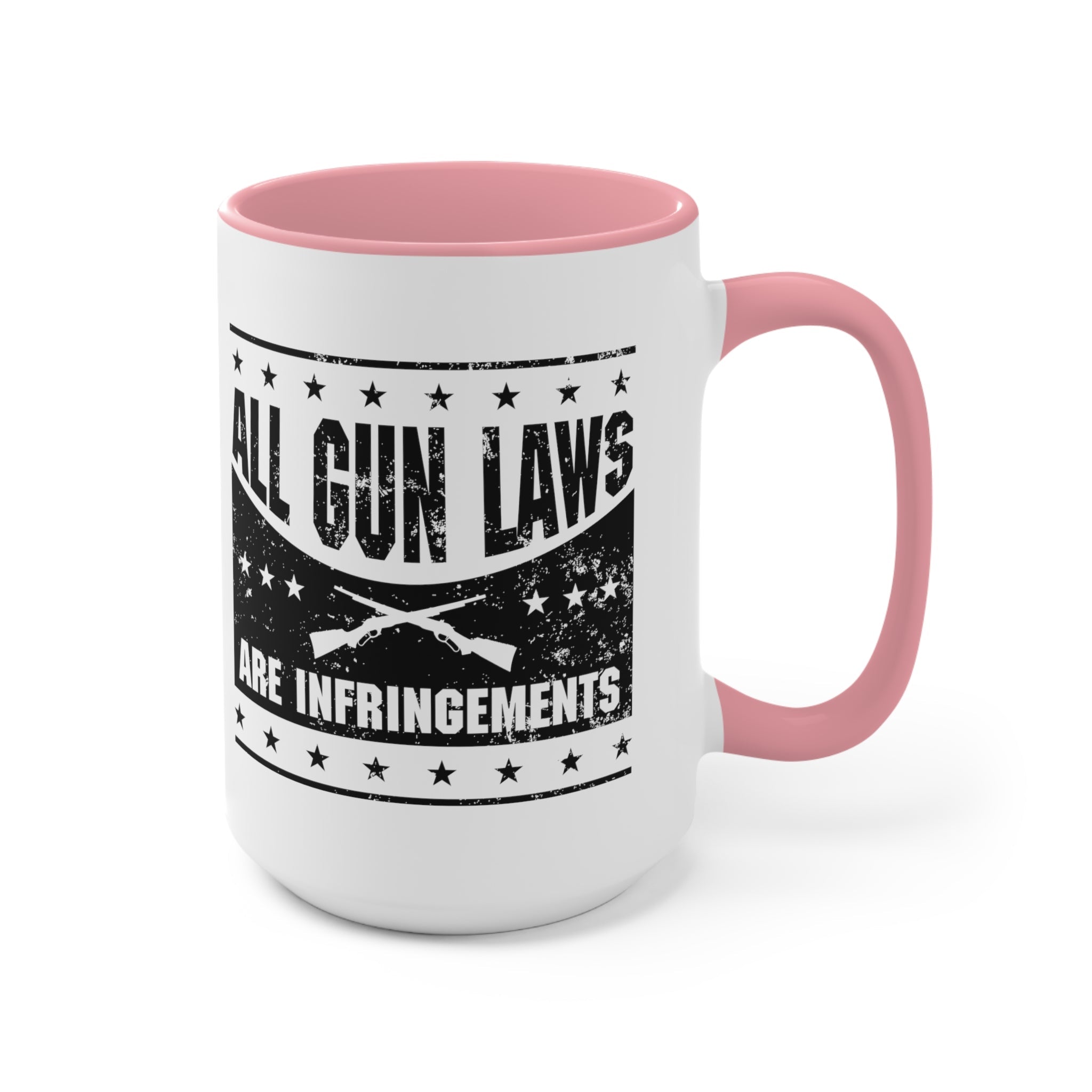 All Gun Laws are Infringement Mug (2 sizes, 3 colors) - PatriotDepot.com