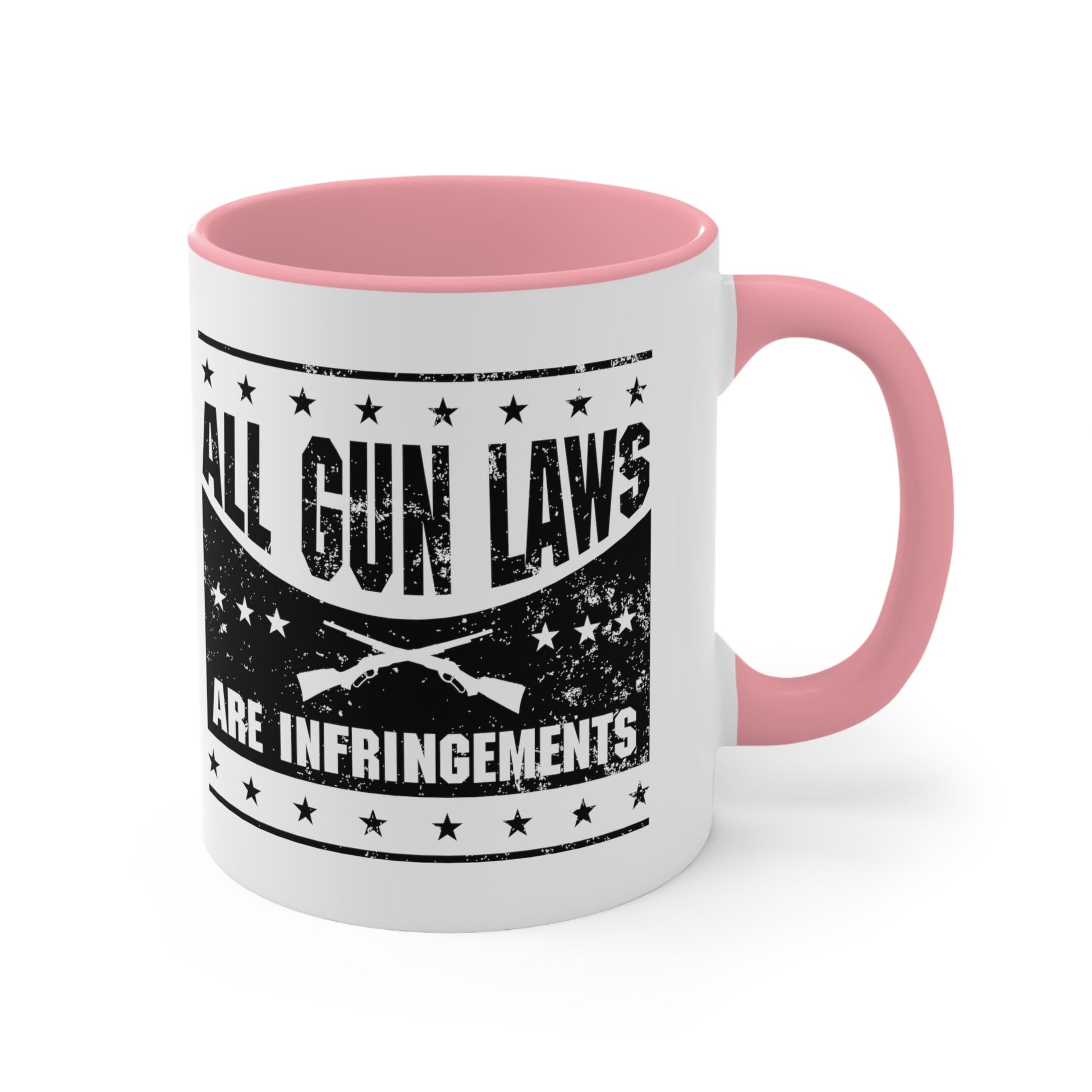 All Gun Laws are Infringement Mug (2 sizes, 3 colors) - PatriotDepot.com