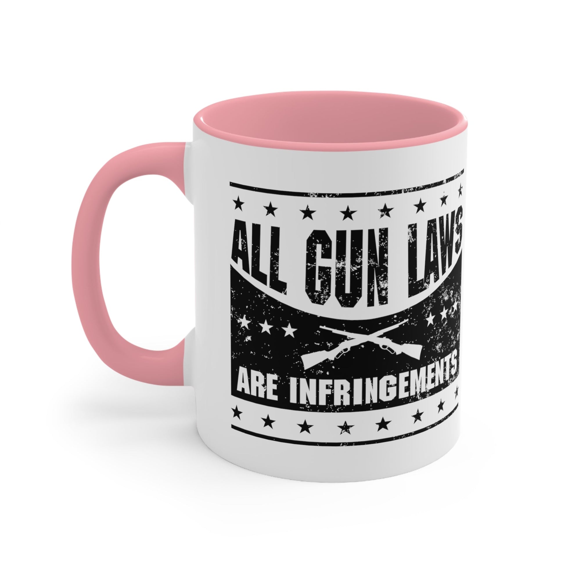 All Gun Laws are Infringement Mug (2 sizes, 3 colors) - PatriotDepot.com