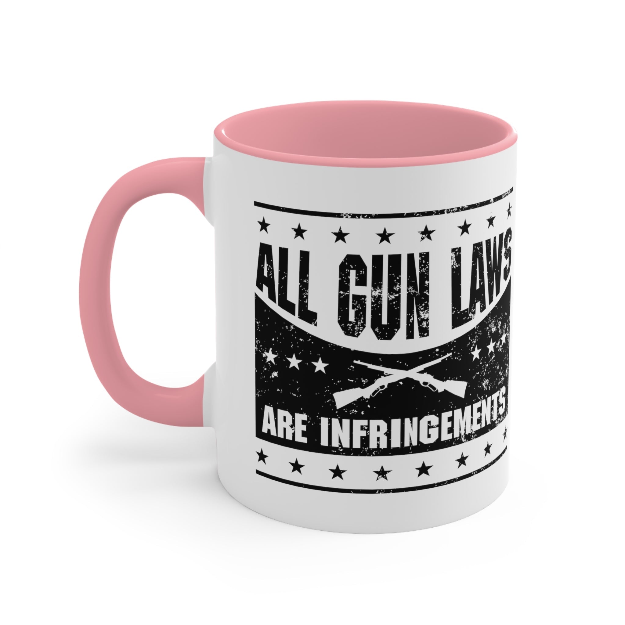 All Gun Laws are Infringement Mug (2 sizes, 3 colors) - PatriotDepot.com