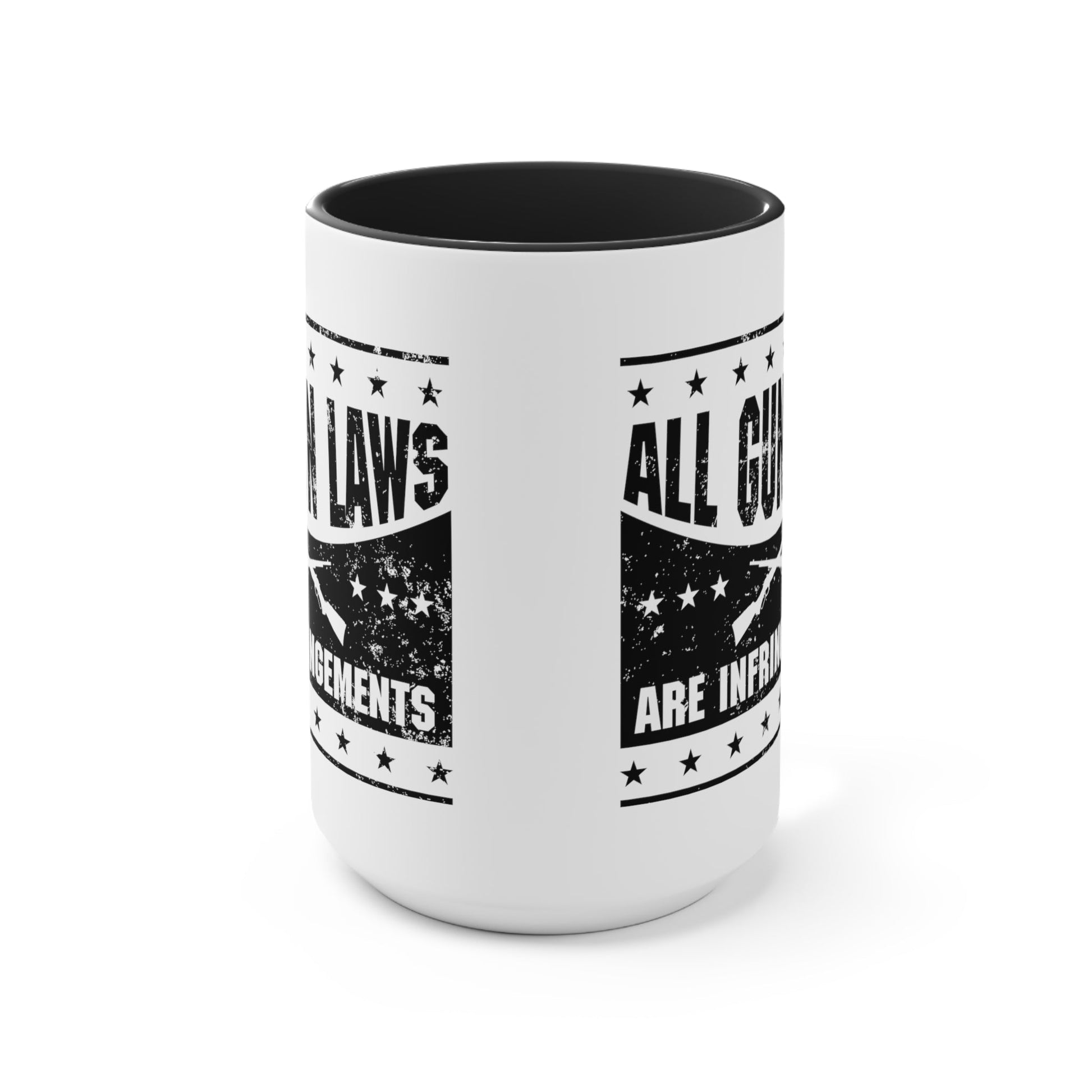 All Gun Laws are Infringement Mug (2 sizes, 3 colors) - PatriotDepot.com