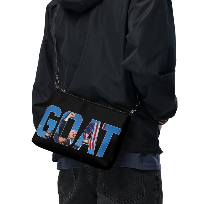 Custom Trump "GOAT" Crossbody bag