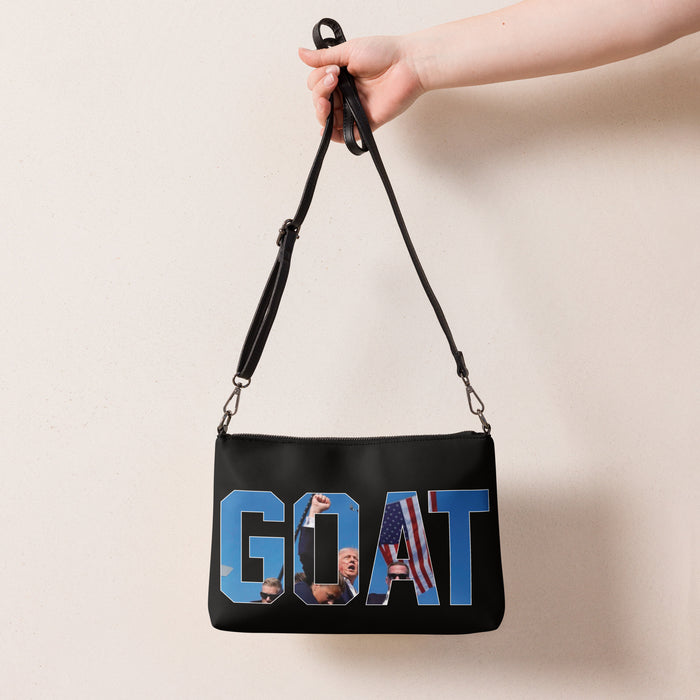 Custom Trump "GOAT" Crossbody bag