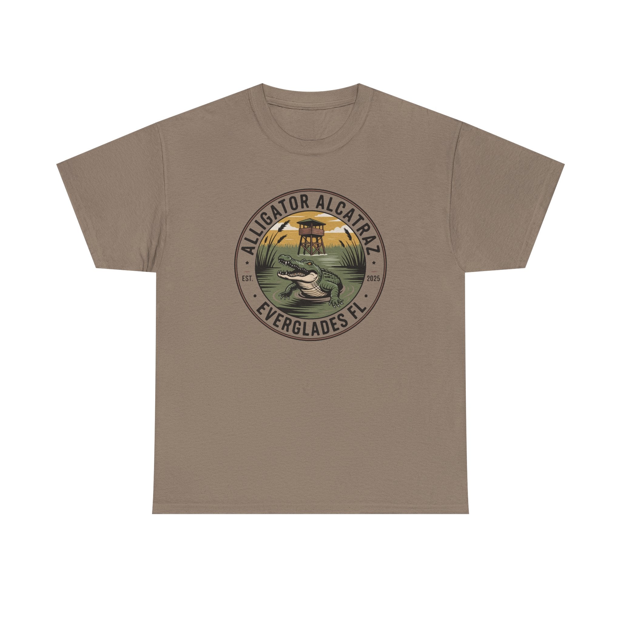 Alligator Alcatraz Everglades, FL T-Shirt – PatriotDepot.com