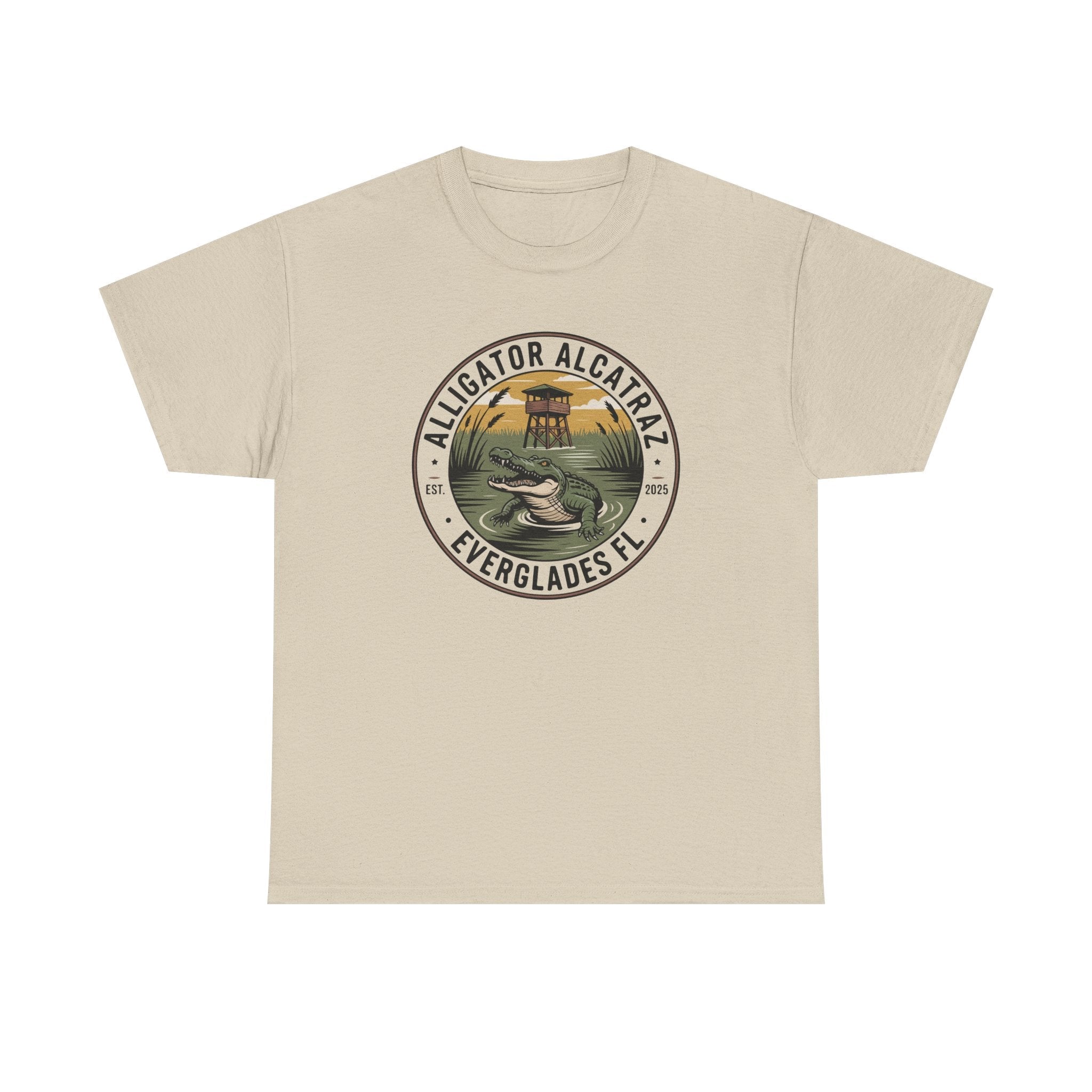 Alligator Alcatraz Everglades, FL T-Shirt – PatriotDepot.com