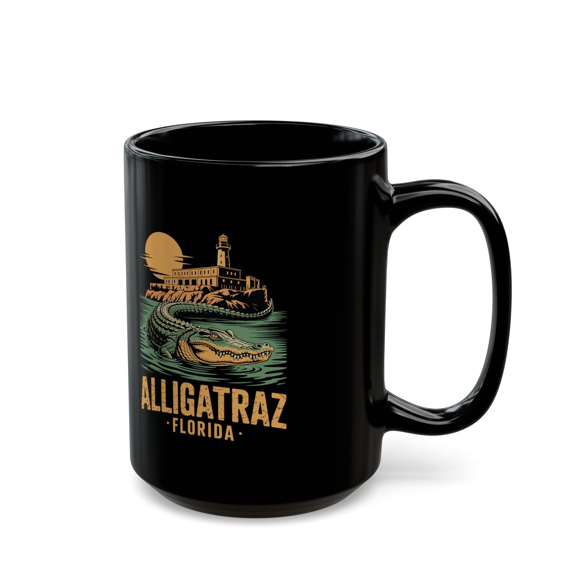 Alligatraz Florida Mug (2 Sizes) - PatriotDepot.com
