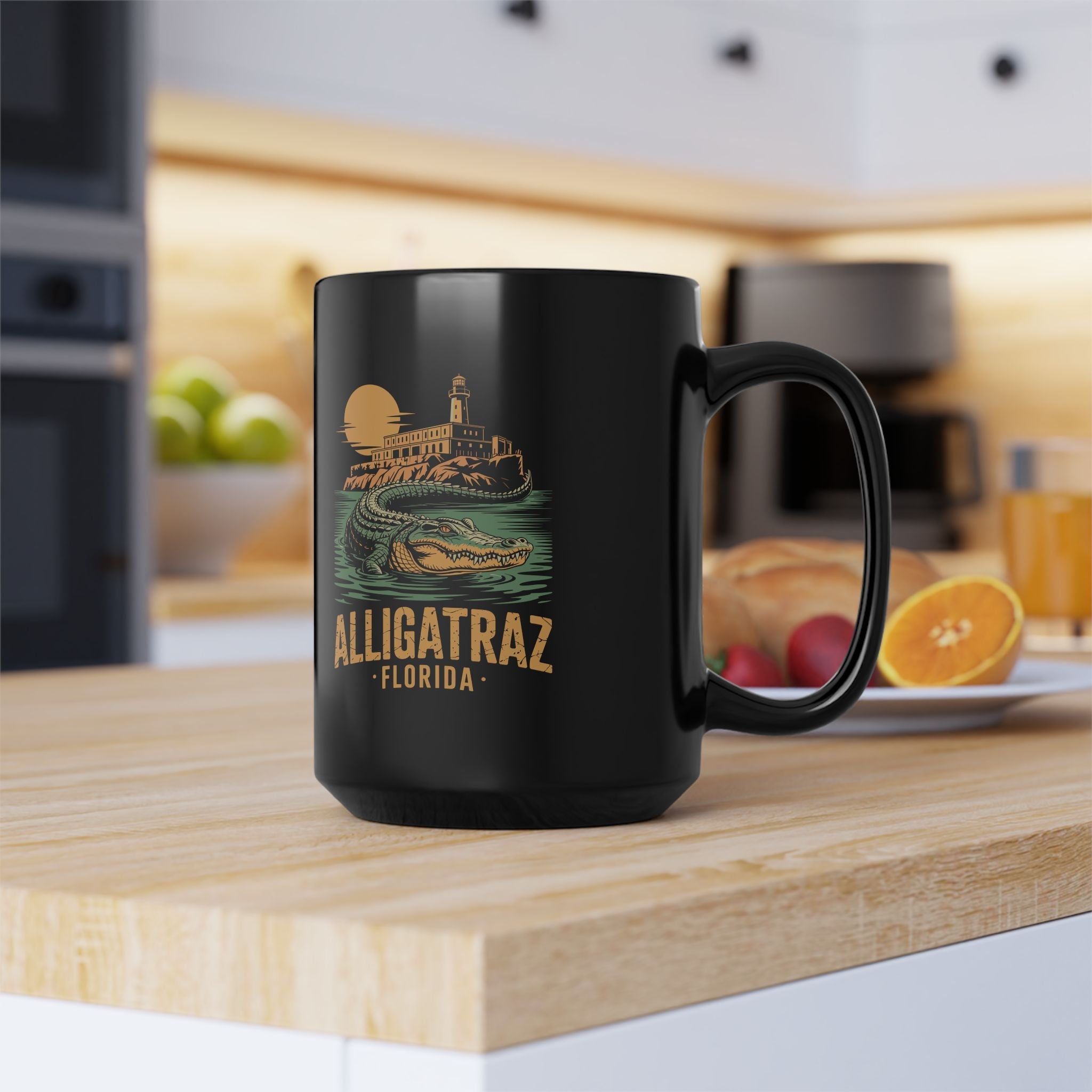 Alligatraz Florida Mug (2 Sizes) - PatriotDepot.com