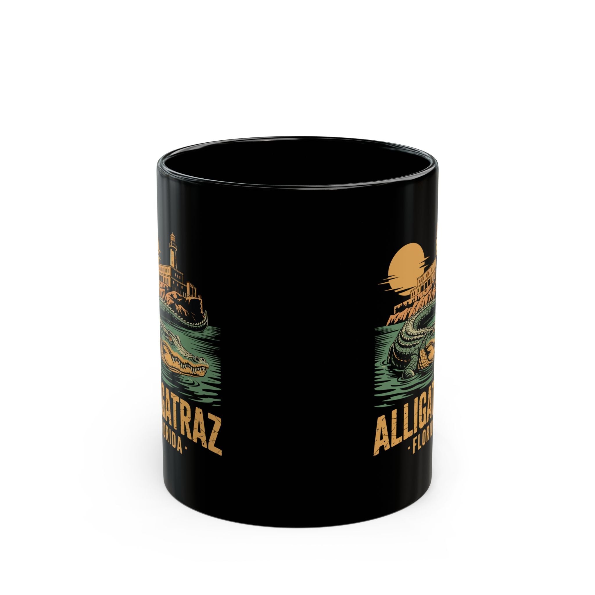 Alligatraz Florida Mug (2 Sizes) - PatriotDepot.com