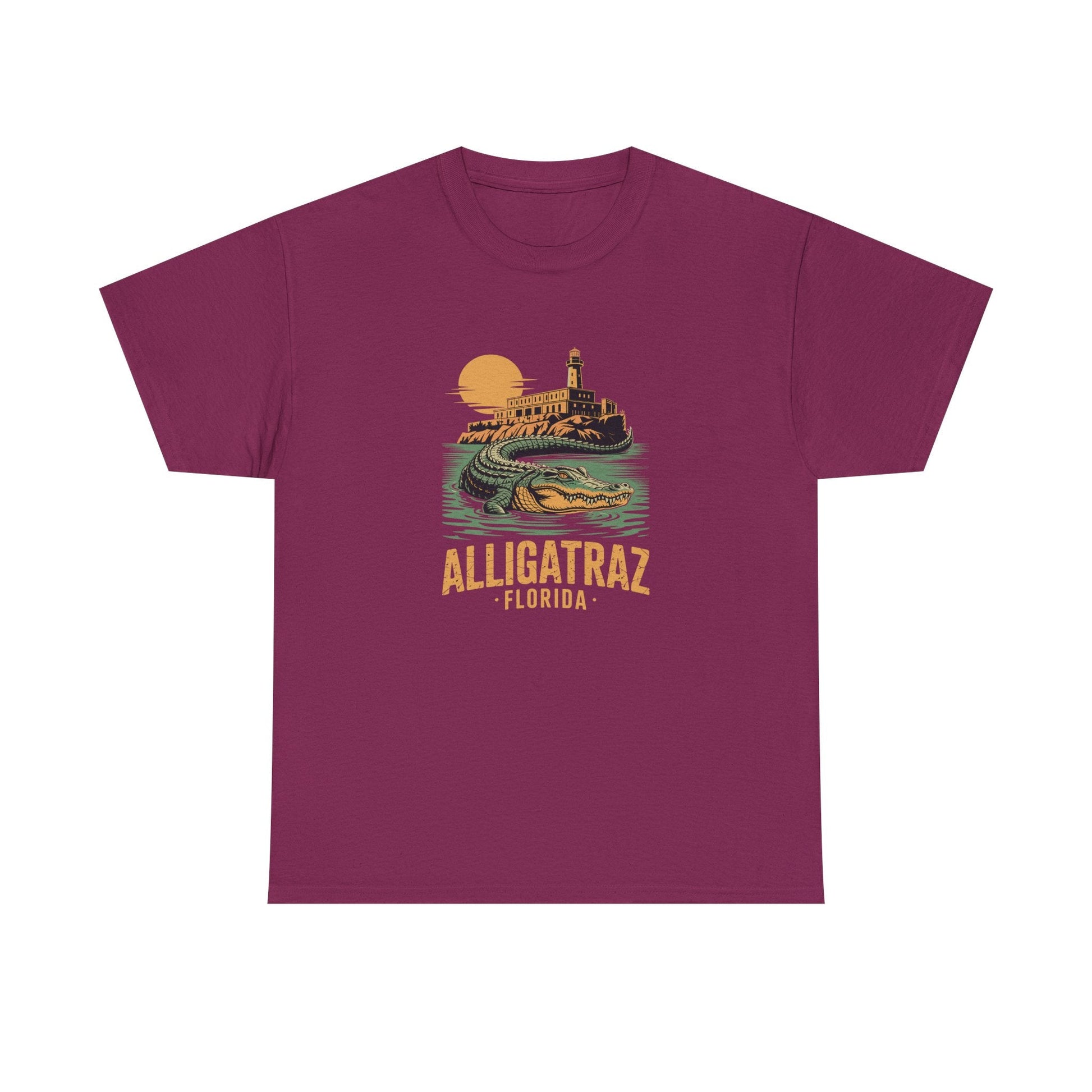 Alligatraz Florida T-Shirt - PatriotDepot.com