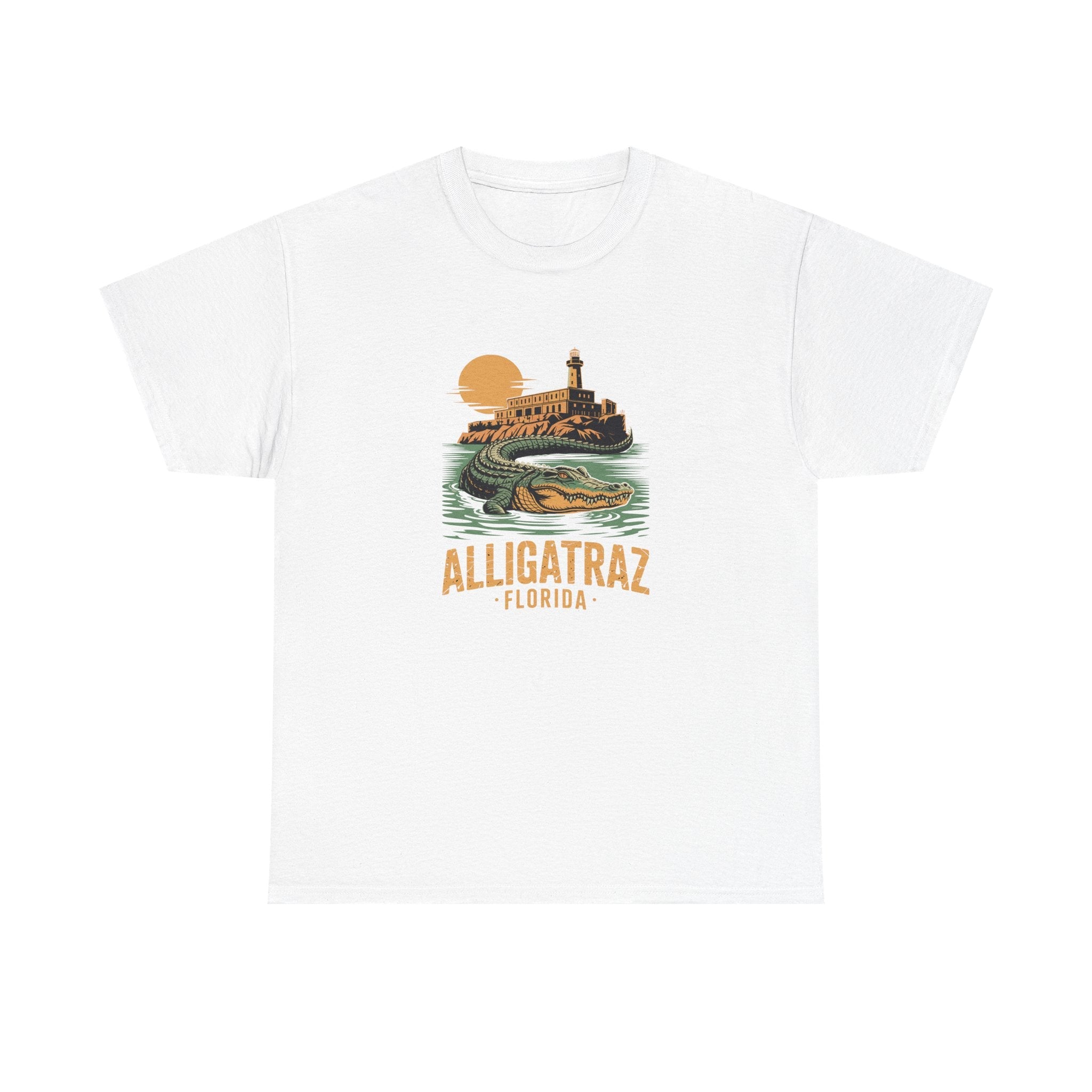 Alligatraz Florida T-Shirt - PatriotDepot.com