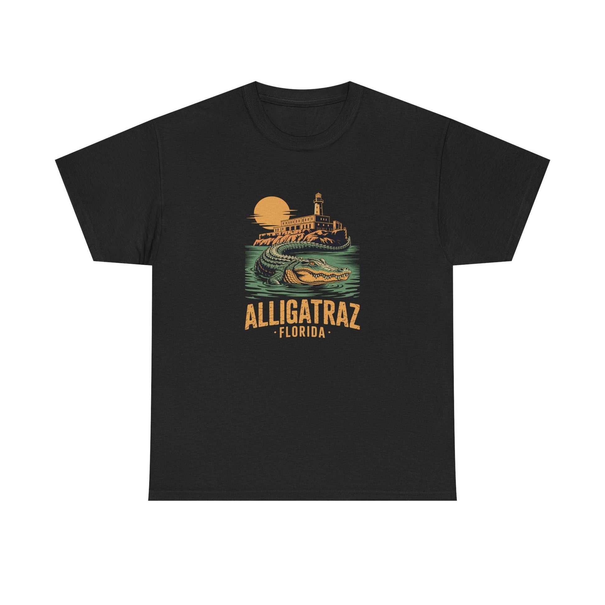 Alligatraz Florida T-Shirt - PatriotDepot.com