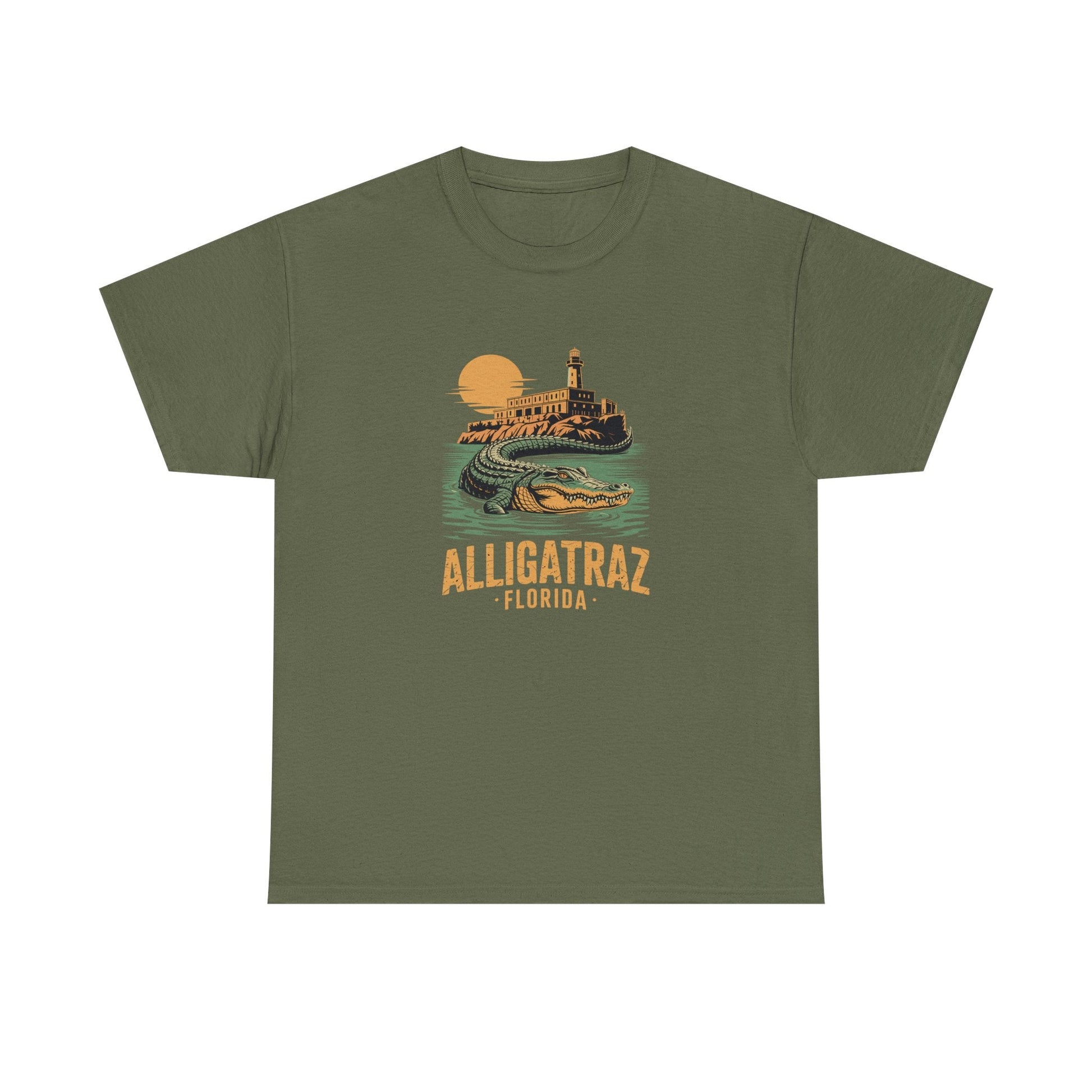 Alligatraz Florida T-Shirt - PatriotDepot.com