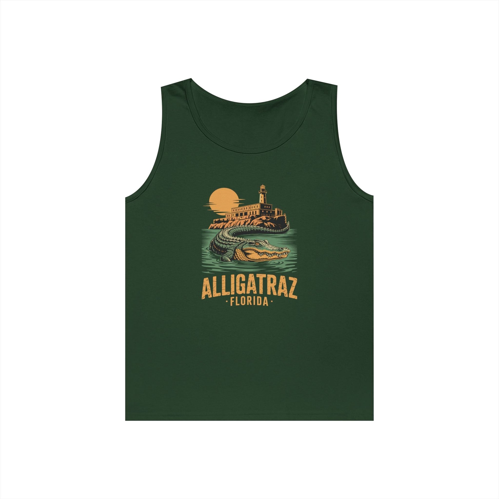 Alligatraz Florida Tank Top - PatriotDepot.com