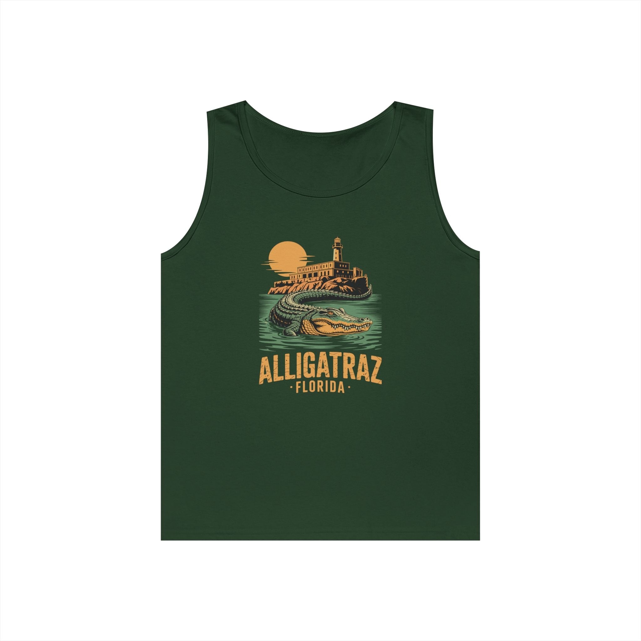 Alligatraz Florida Tank Top - PatriotDepot.com