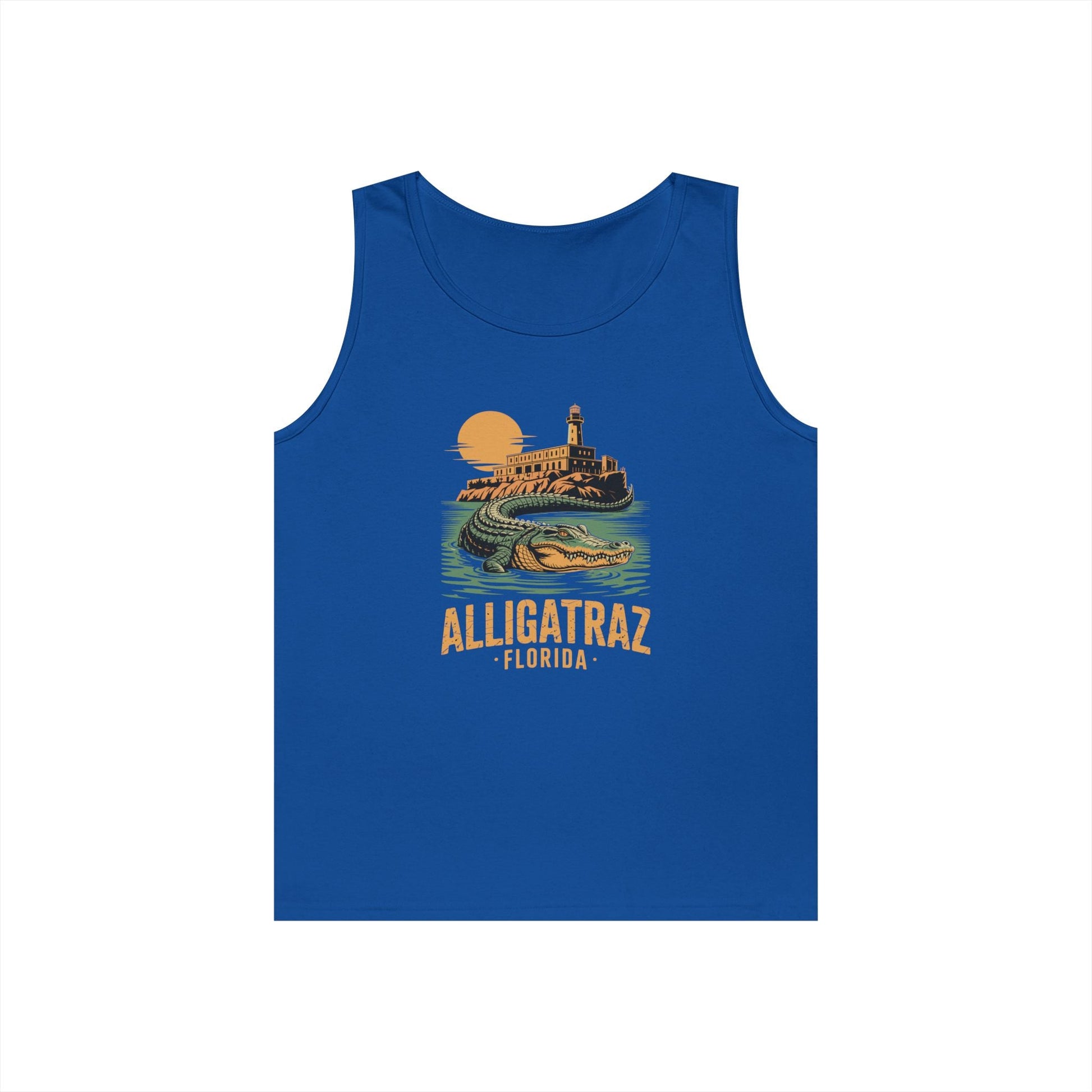 Alligatraz Florida Tank Top - PatriotDepot.com