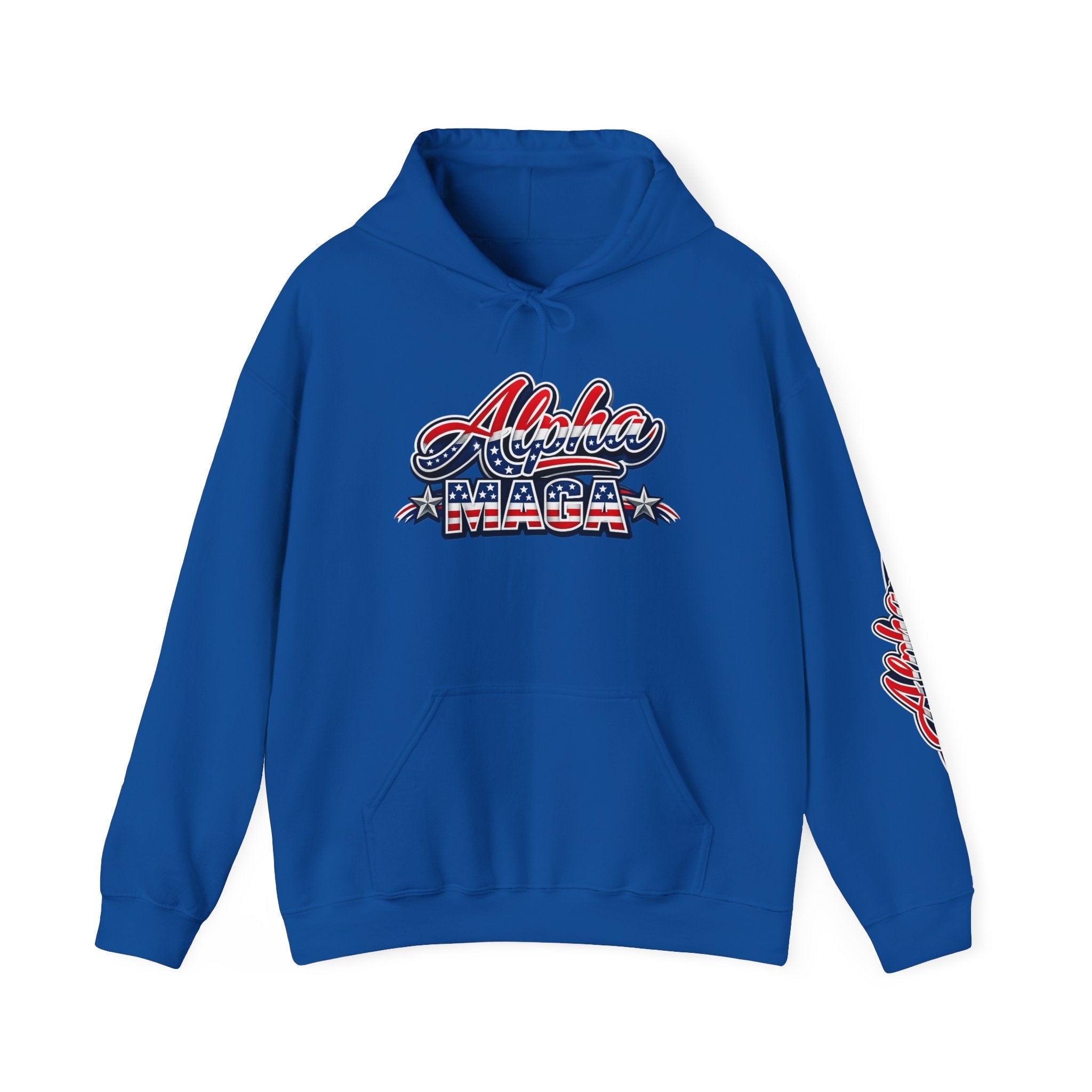 Alpha MAGA – Unapologetically American Hoodie - PatriotDepot.com