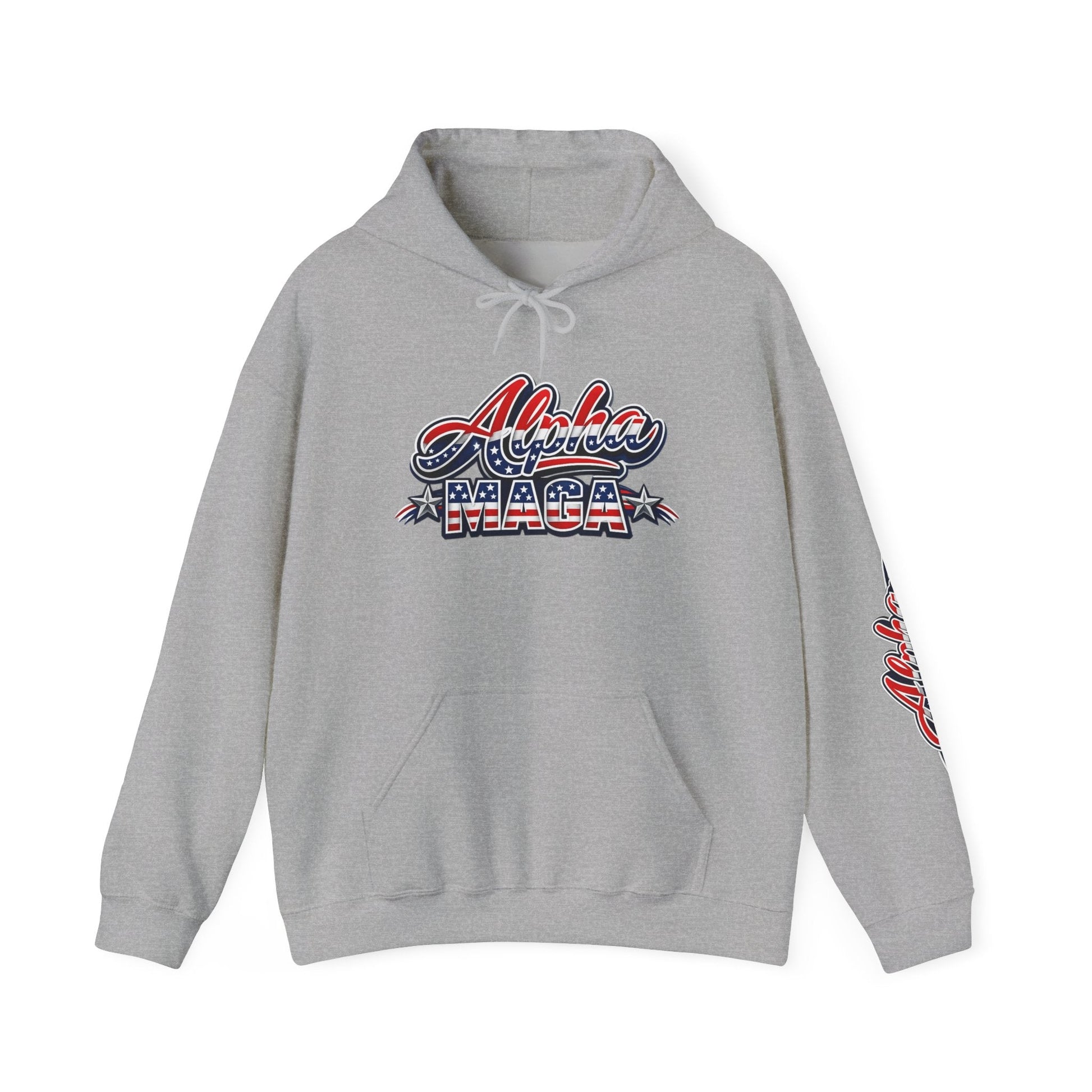 Alpha MAGA – Unapologetically American Hoodie - PatriotDepot.com