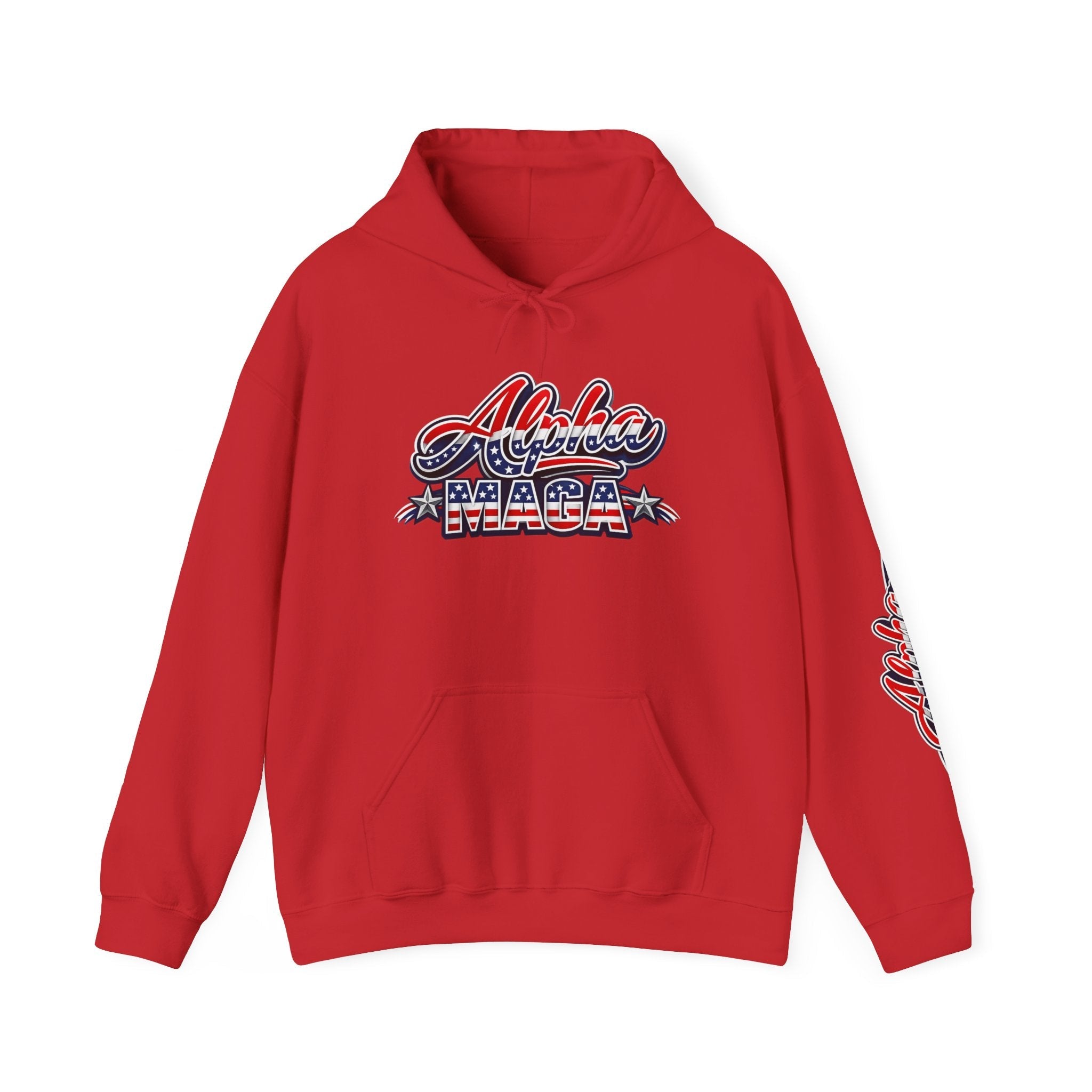 Alpha MAGA – Unapologetically American Hoodie - PatriotDepot.com