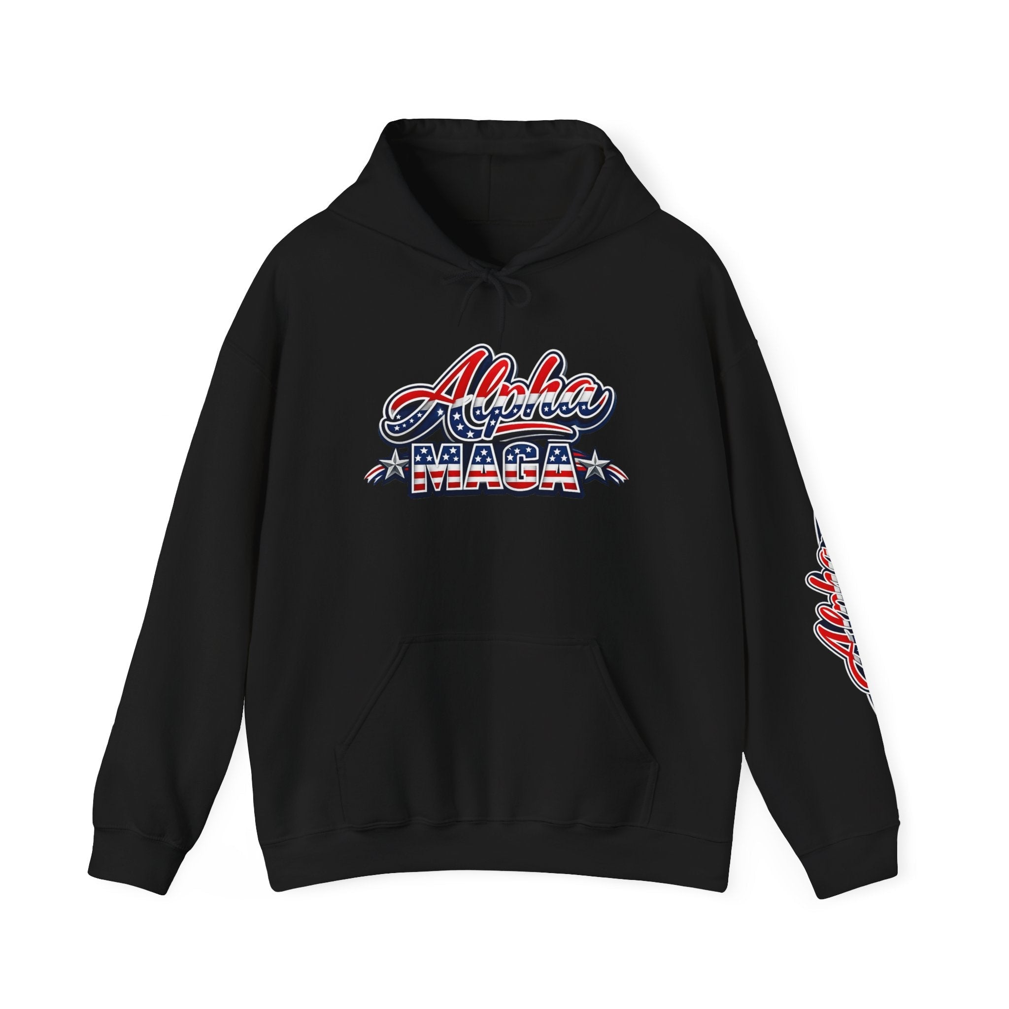 Alpha MAGA – Unapologetically American Hoodie - PatriotDepot.com