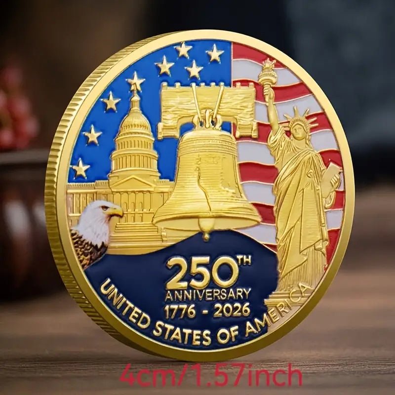 America 250th Anniversary Commemorative Coin - PatriotDepot.com