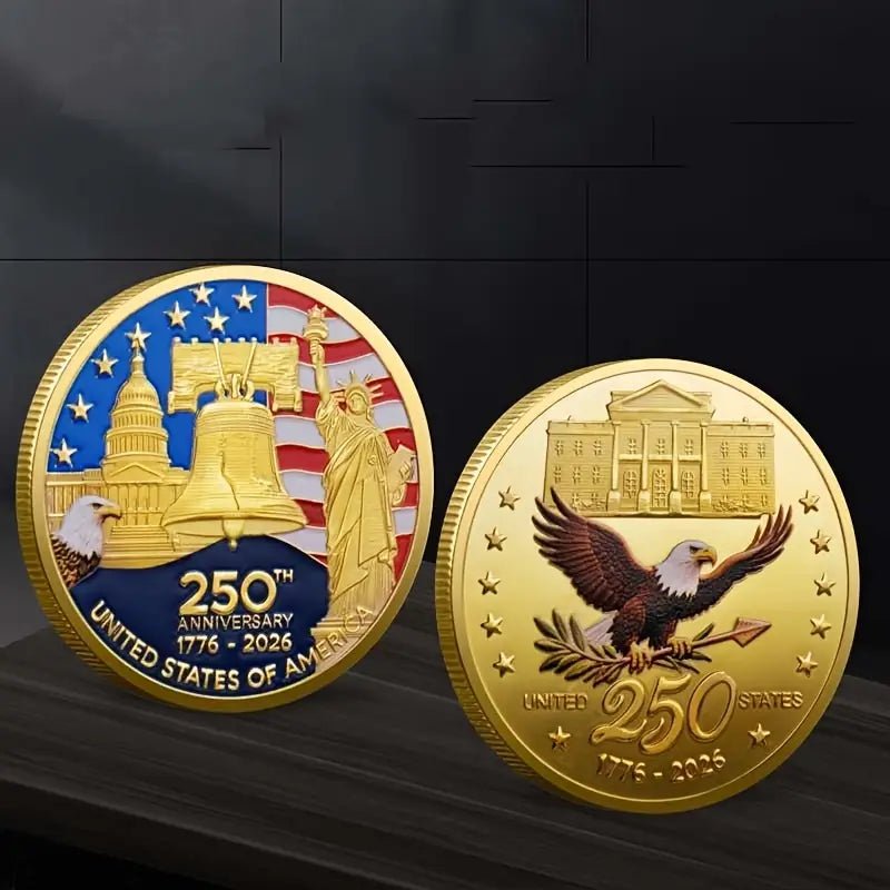 America 250th Anniversary Commemorative Coin - PatriotDepot.com