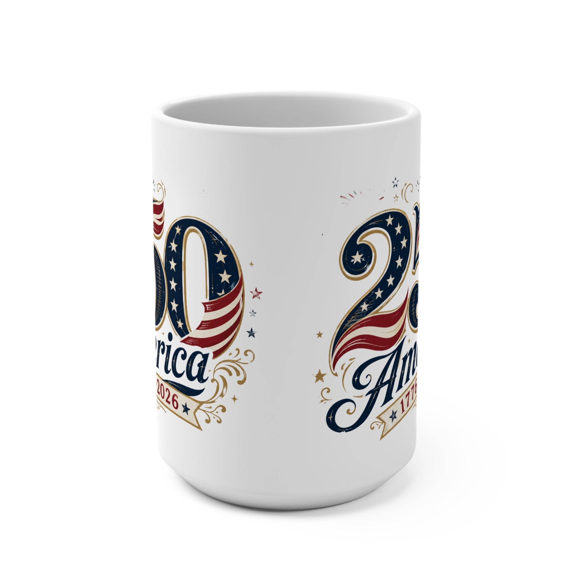America 250th Anniversary Commemorative Mug | Stars & Stripes Edition - PatriotDepot.com
