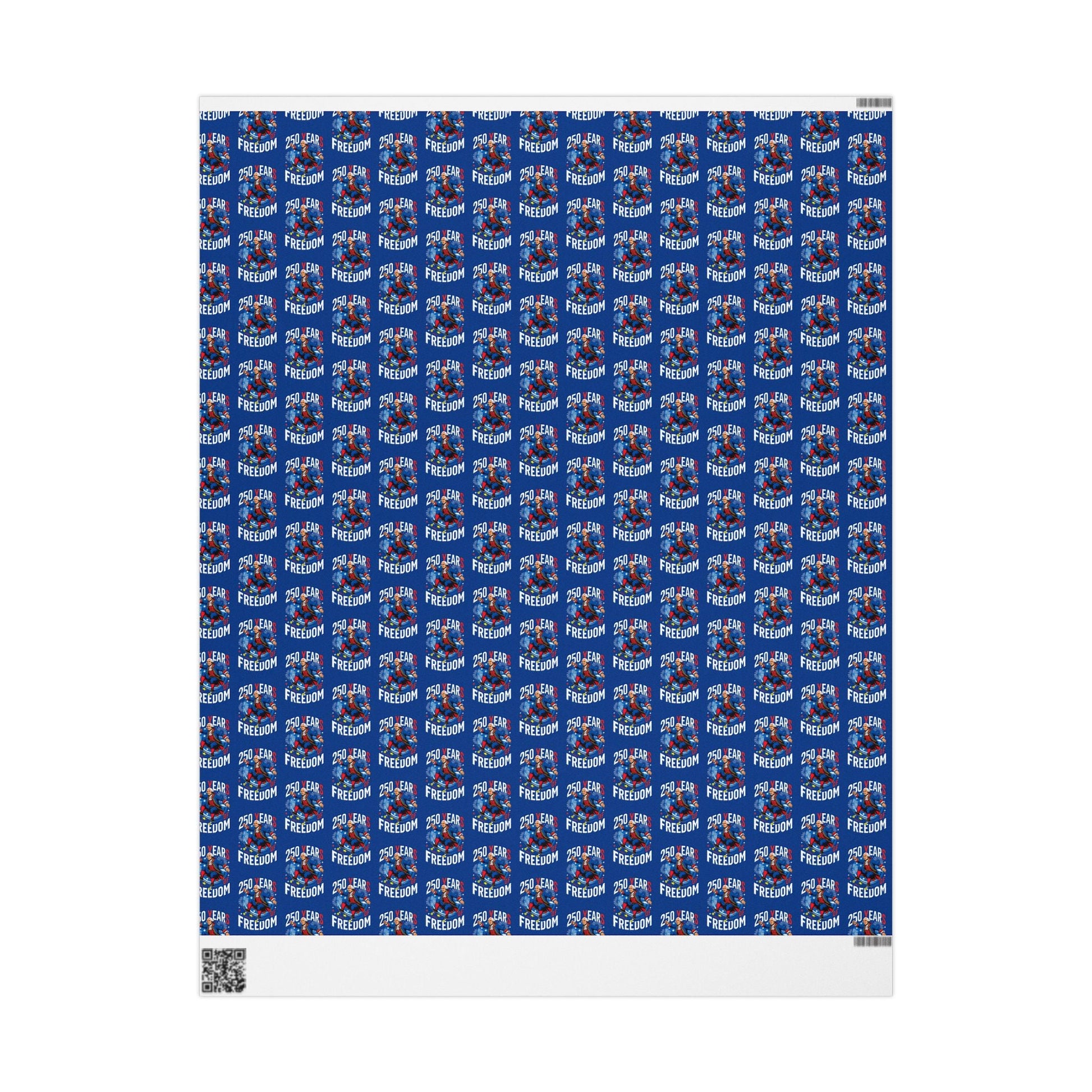 America 250th Anniversary Freedom Custom Wrapping Paper Roll - PatriotDepot.com