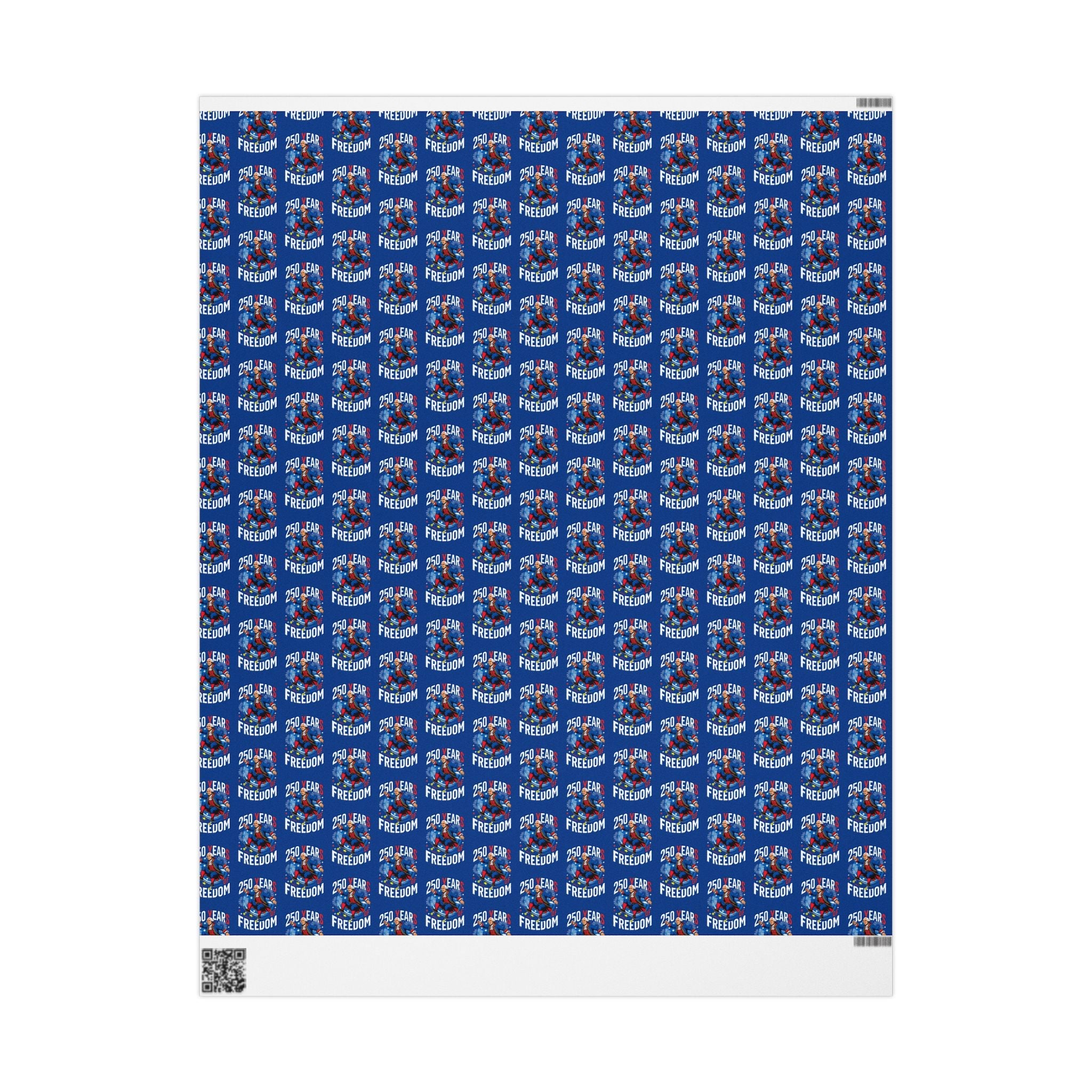 America 250th Anniversary Freedom Custom Wrapping Paper Roll - PatriotDepot.com