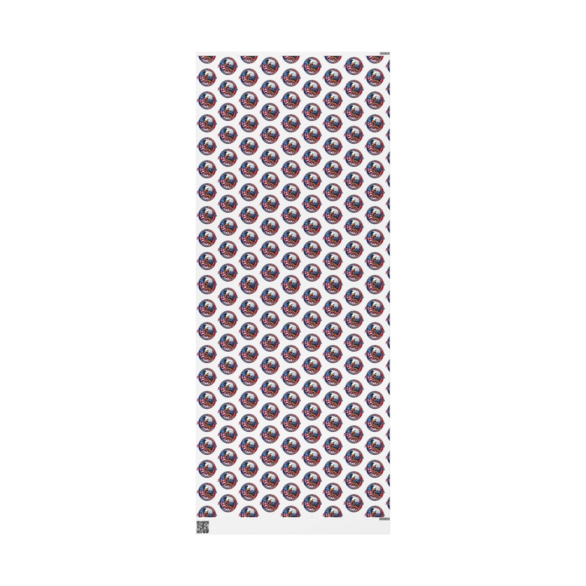 America 250th Anniversary Patriotic Custom Wrapping Paper Roll – 1776–2026 Edition - PatriotDepot.com